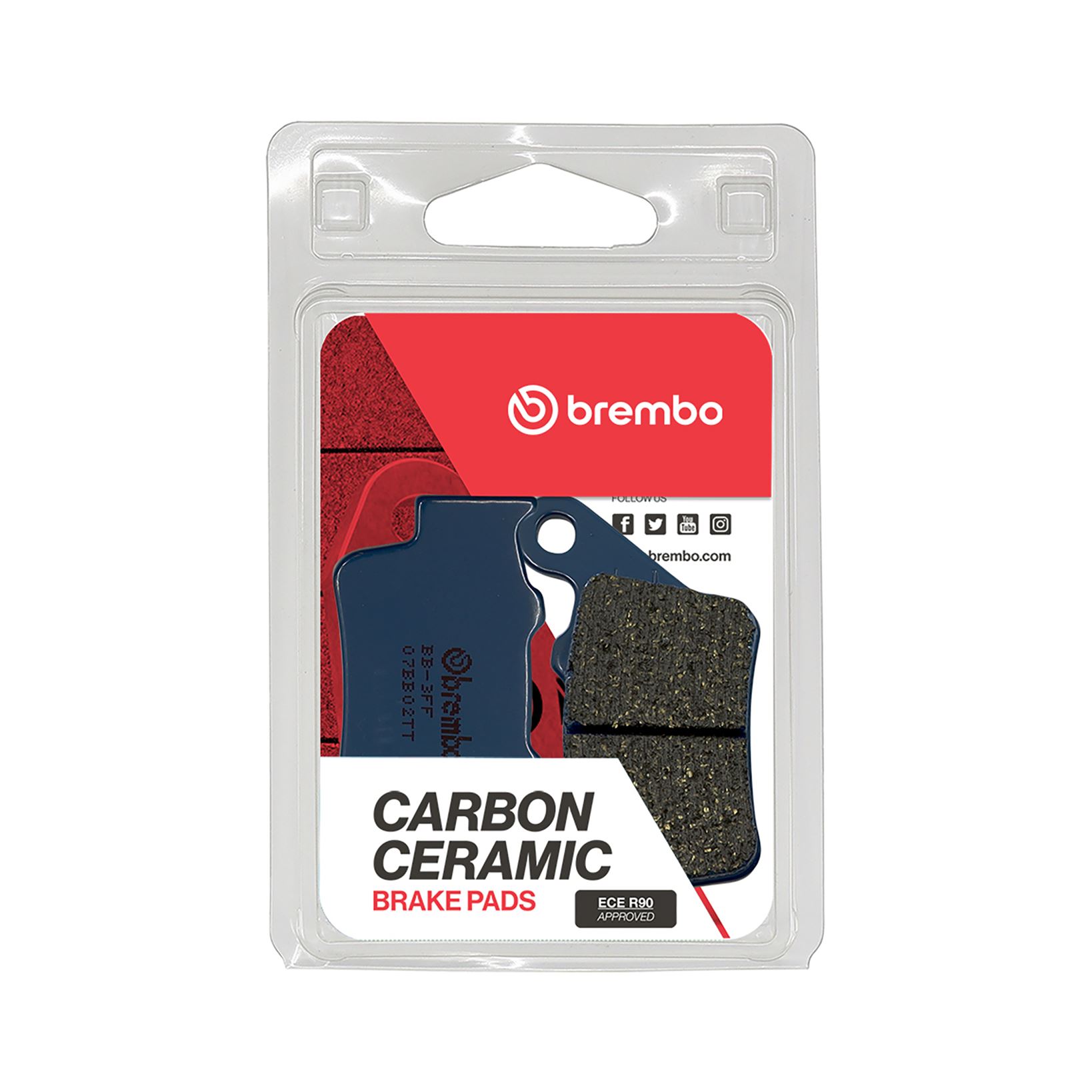 BREMBO Bremseklodser 07bb02tt