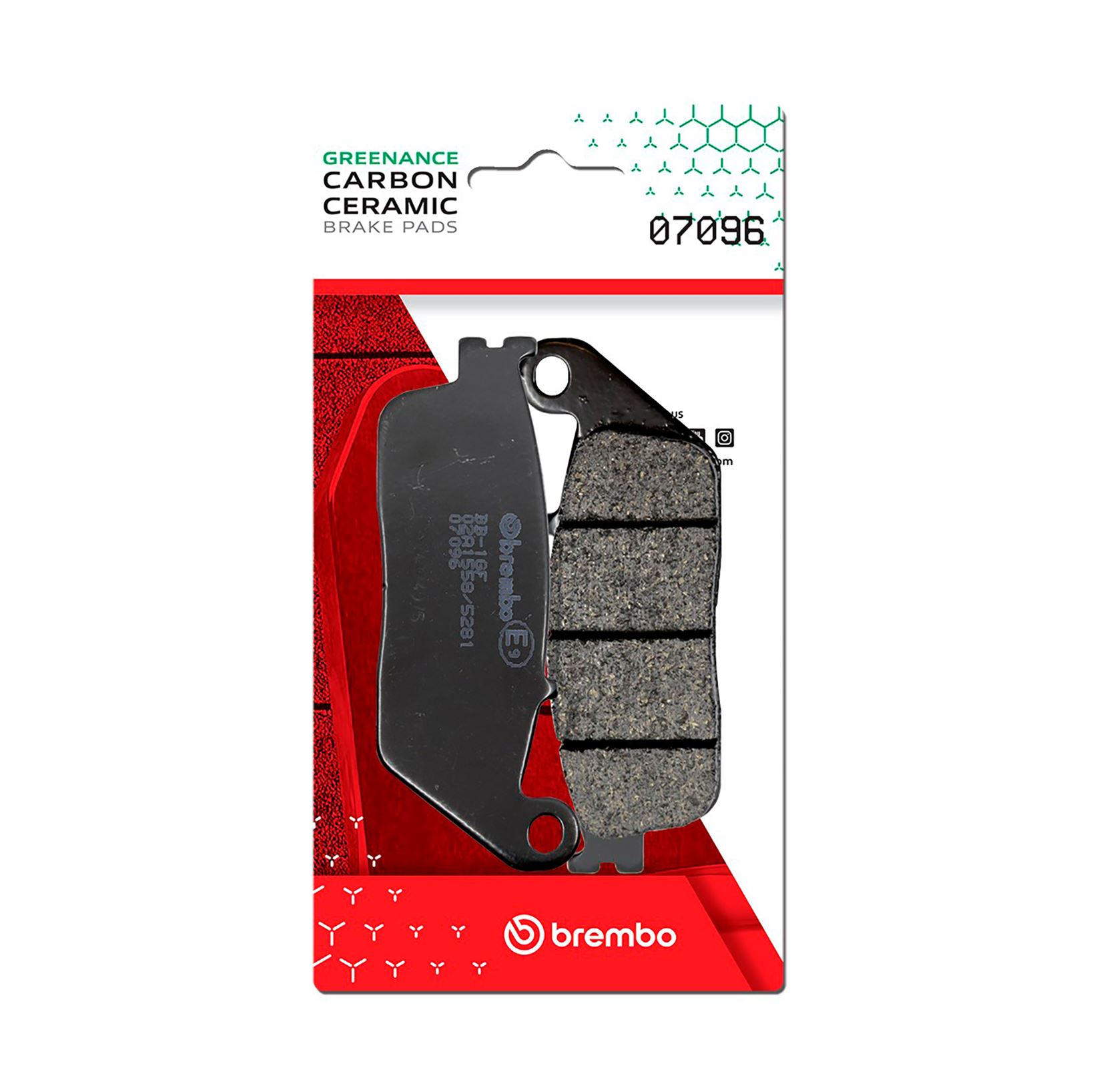 BREMBO Bremseklodser 07096