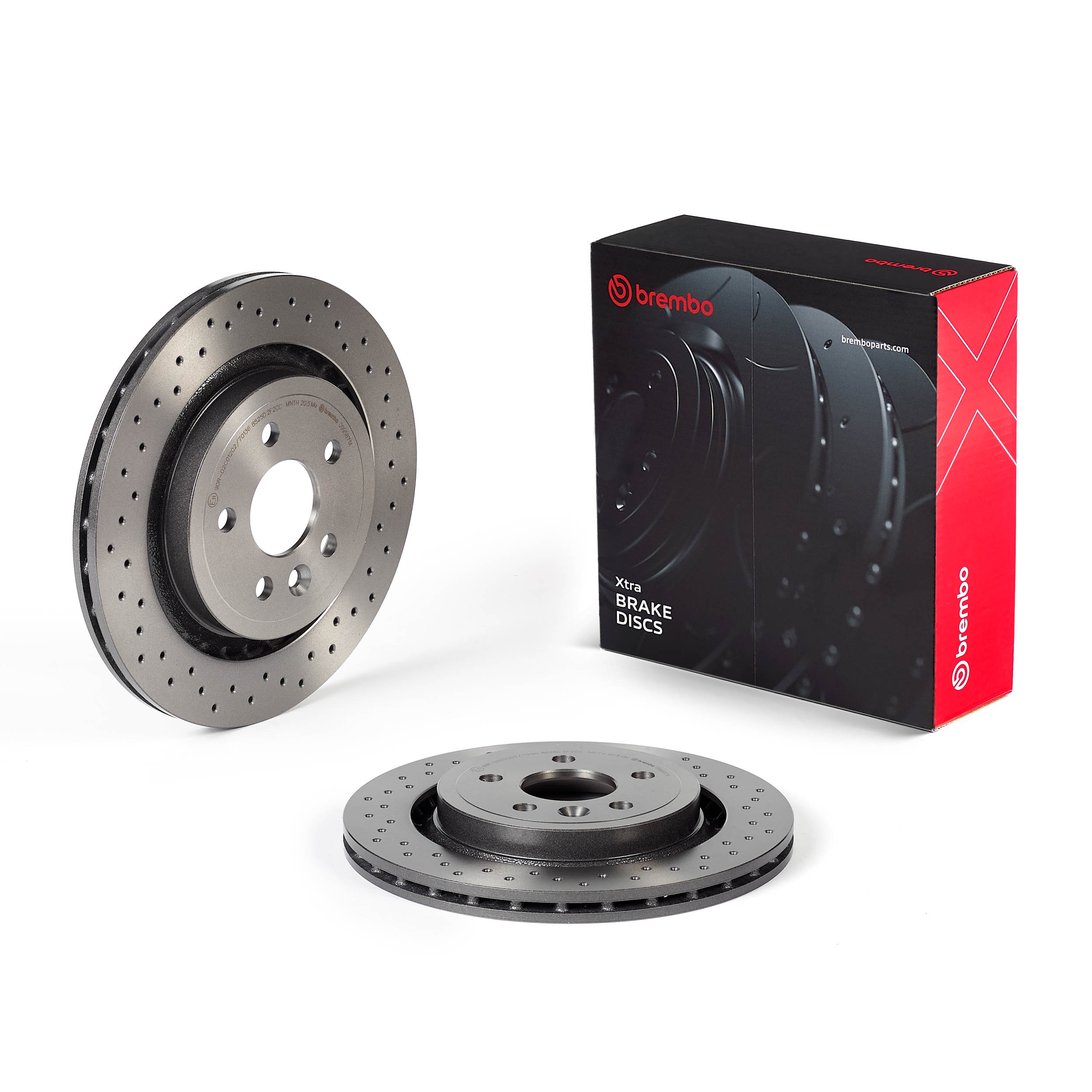 BREMBO Bremseskive 09.9587.1X 302mm 22mm for VOLVO