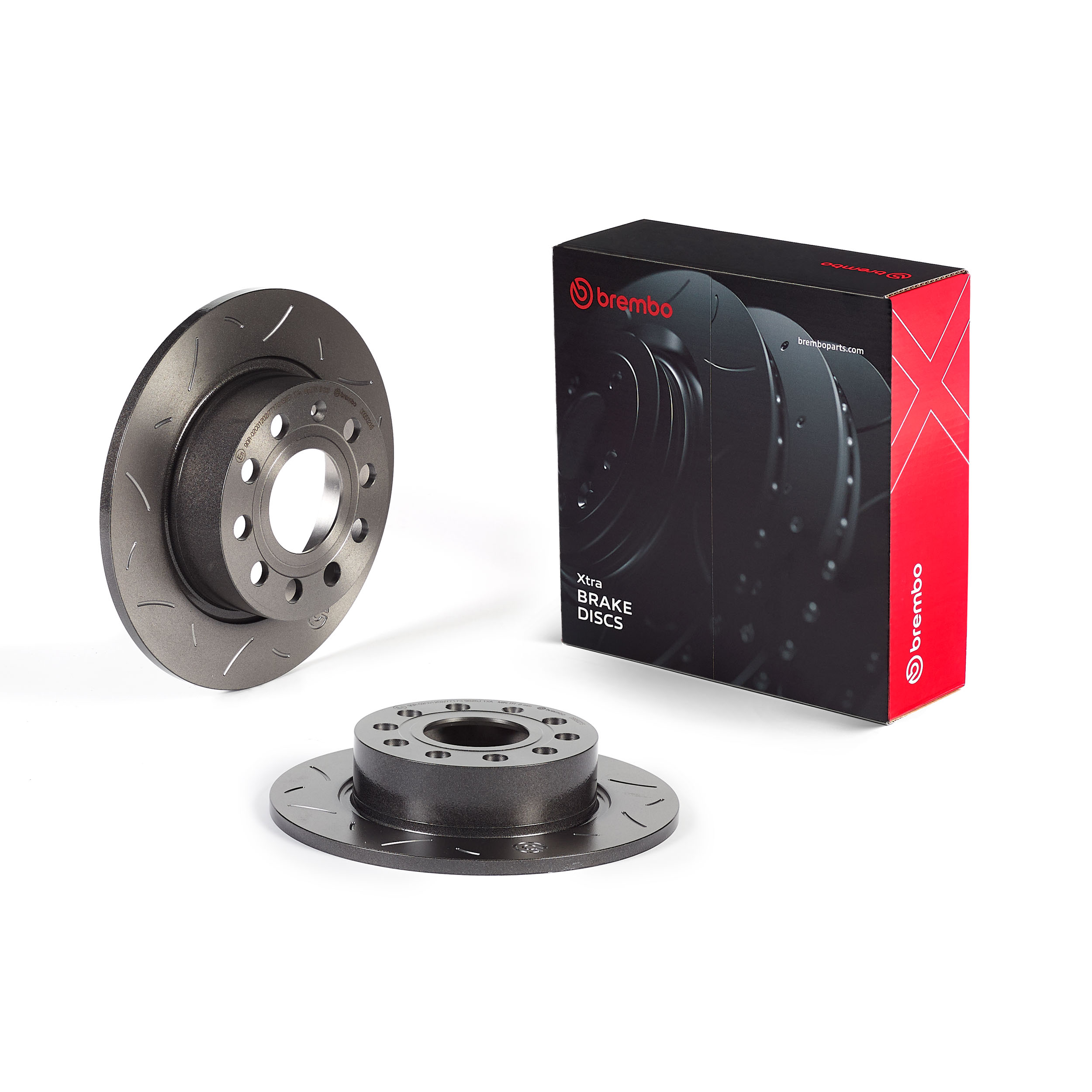 BREMBO Bremseskive 08.9502.1S 253mm 10mm for VW SKODA (SVW)