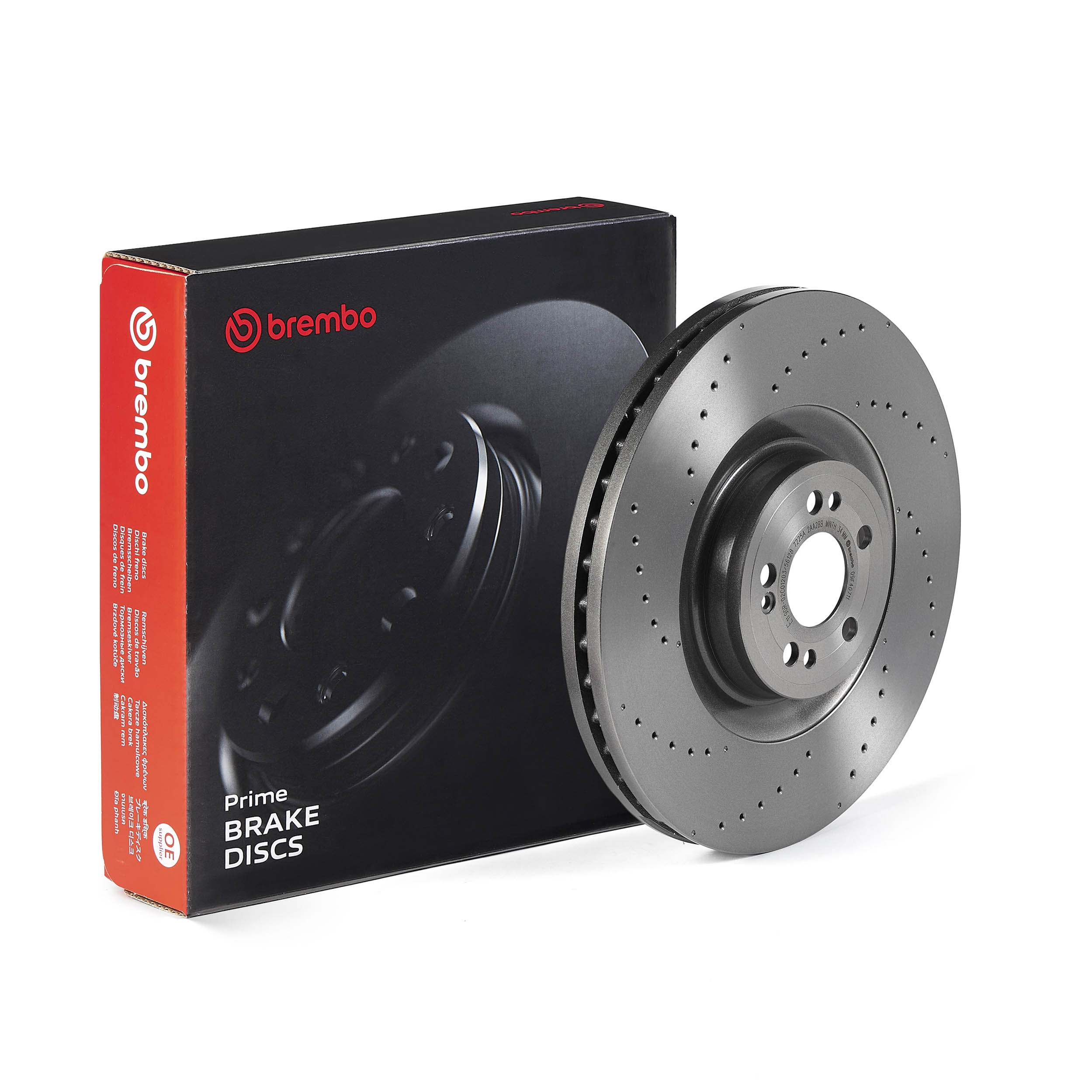 BREMBO Bremseskive 09f40711 perforeret 400mm 36mm for MERCEDES-BENZ
