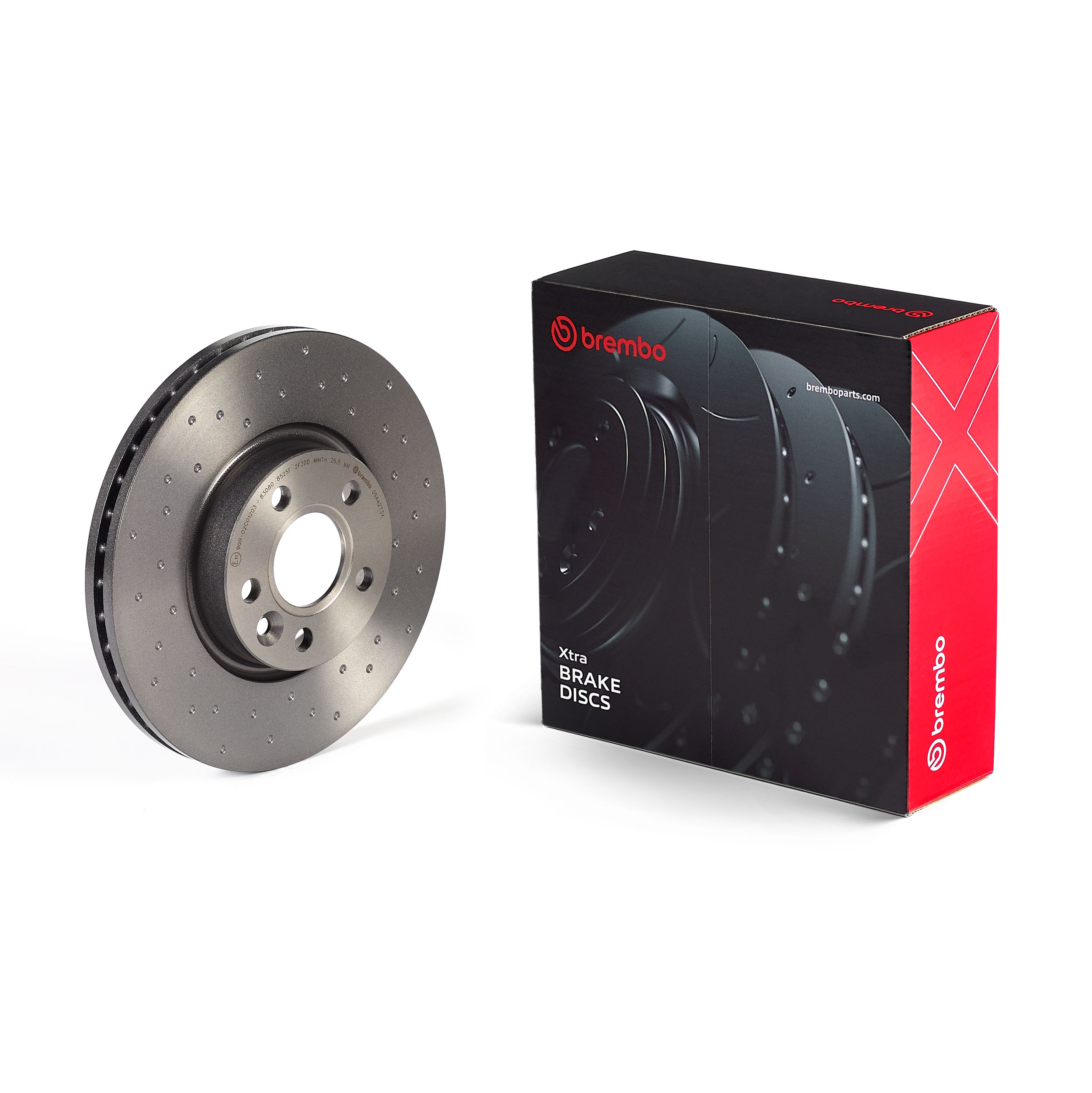 BREMBO Bremseskive 09a4273x 300mm 28mm for VOLVO ASIA VOLVO