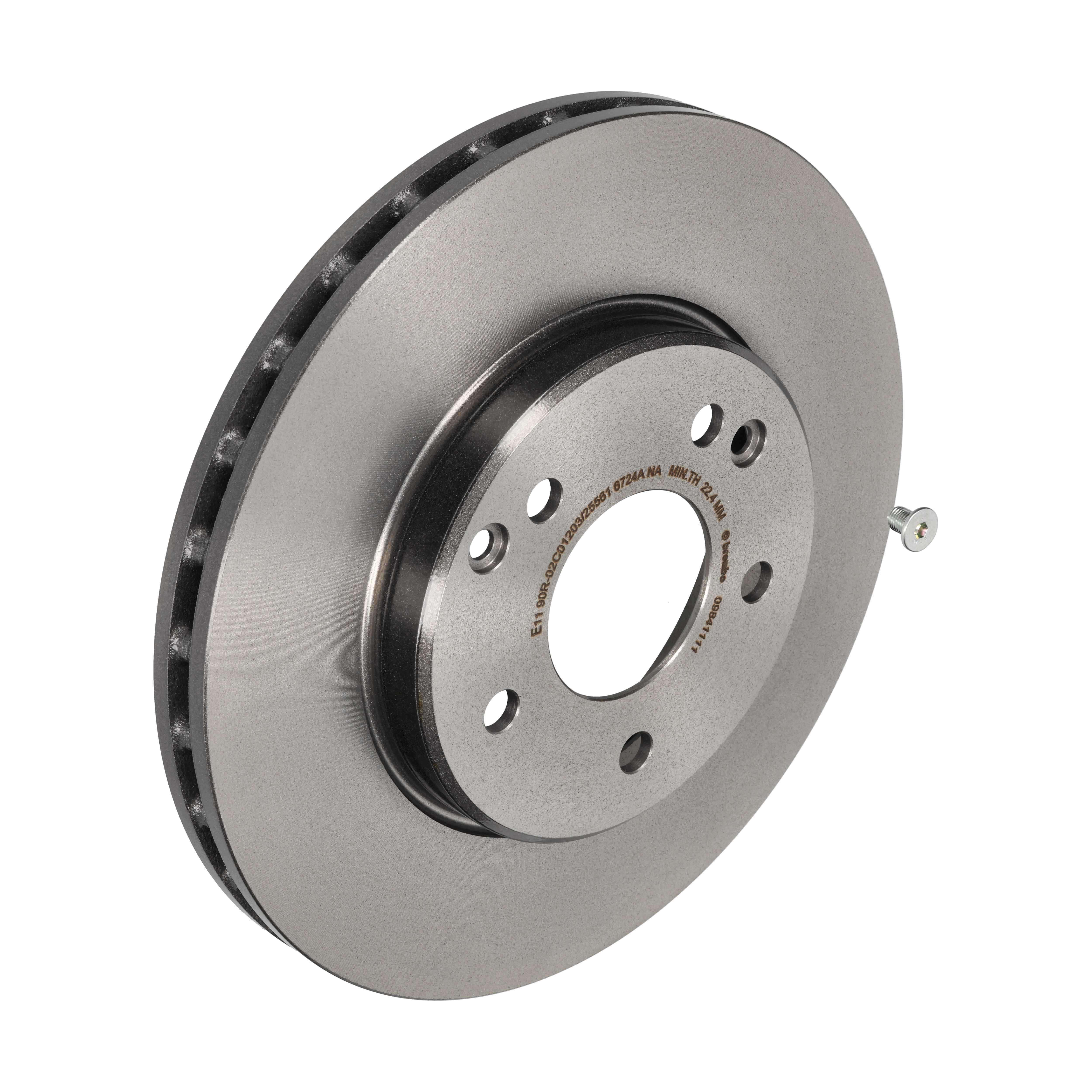 BREMBO Bremseskive 09841111 288mm 25mm for MERCEDES-BENZ