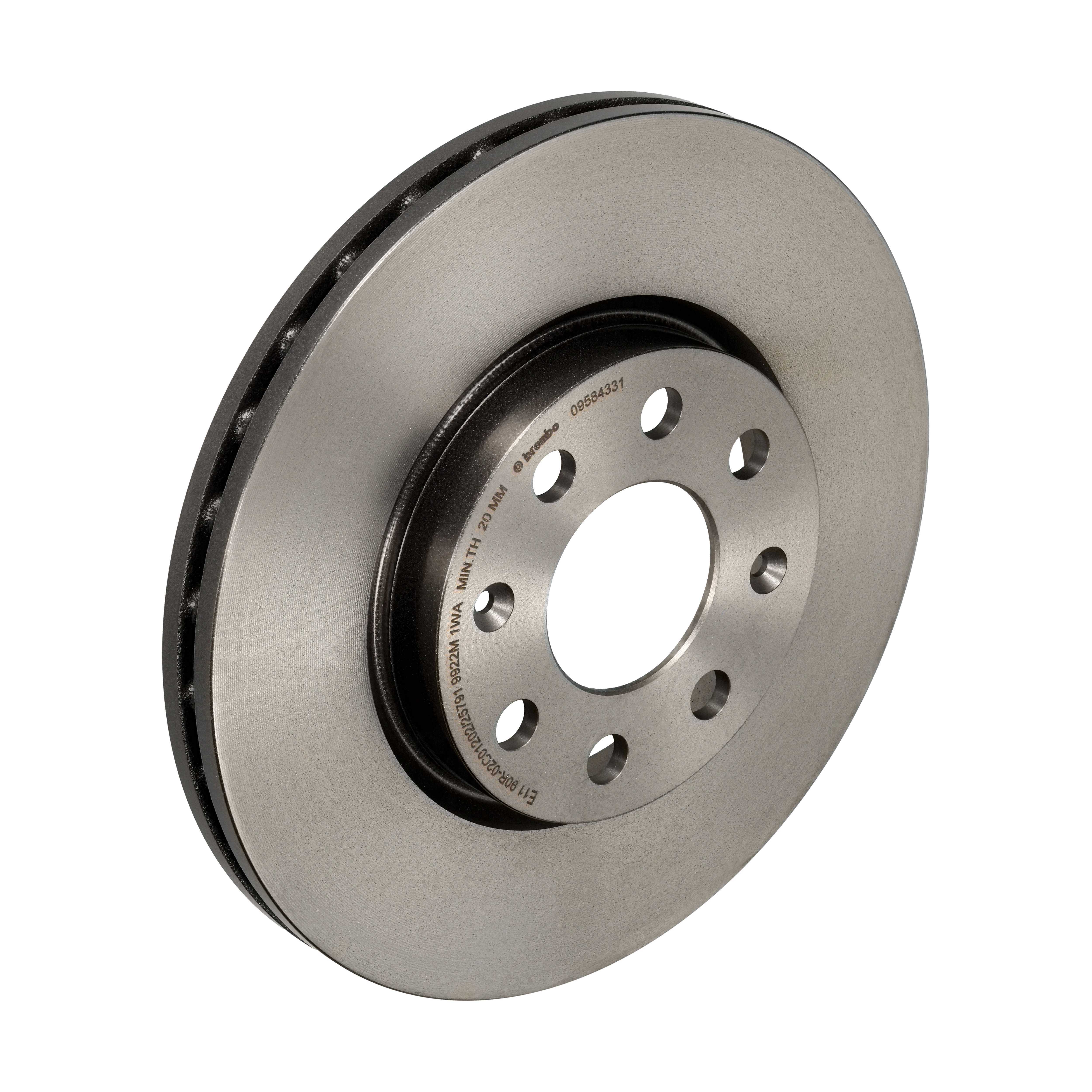 BREMBO Bremseskive 09584331 257mm 22mm for OPEL VAUXHALL FIAT