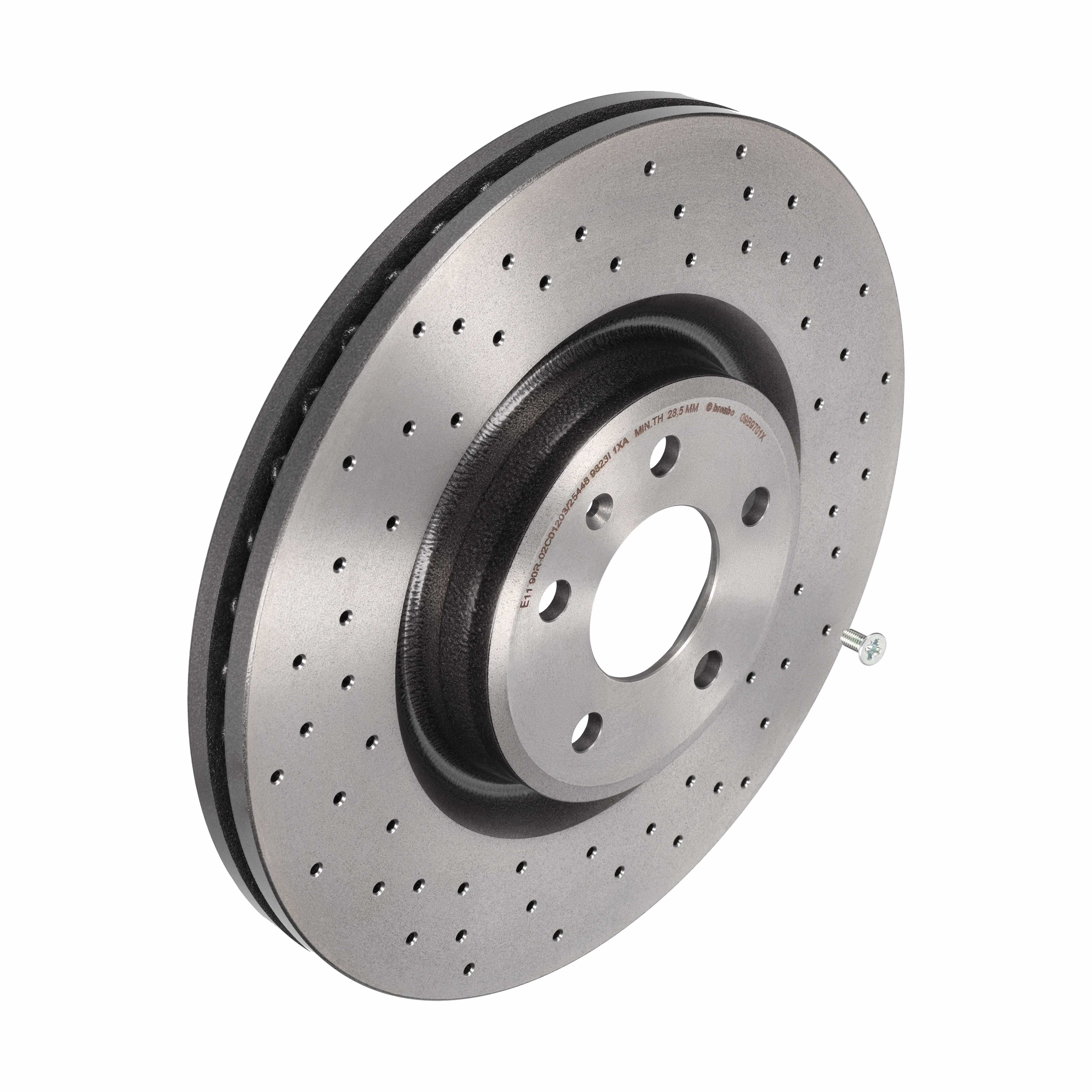 BREMBO Bremseskive 09b9701x 345mm 30mm for AUDI AUDI (FAW) VW (SVW) PORSCHE