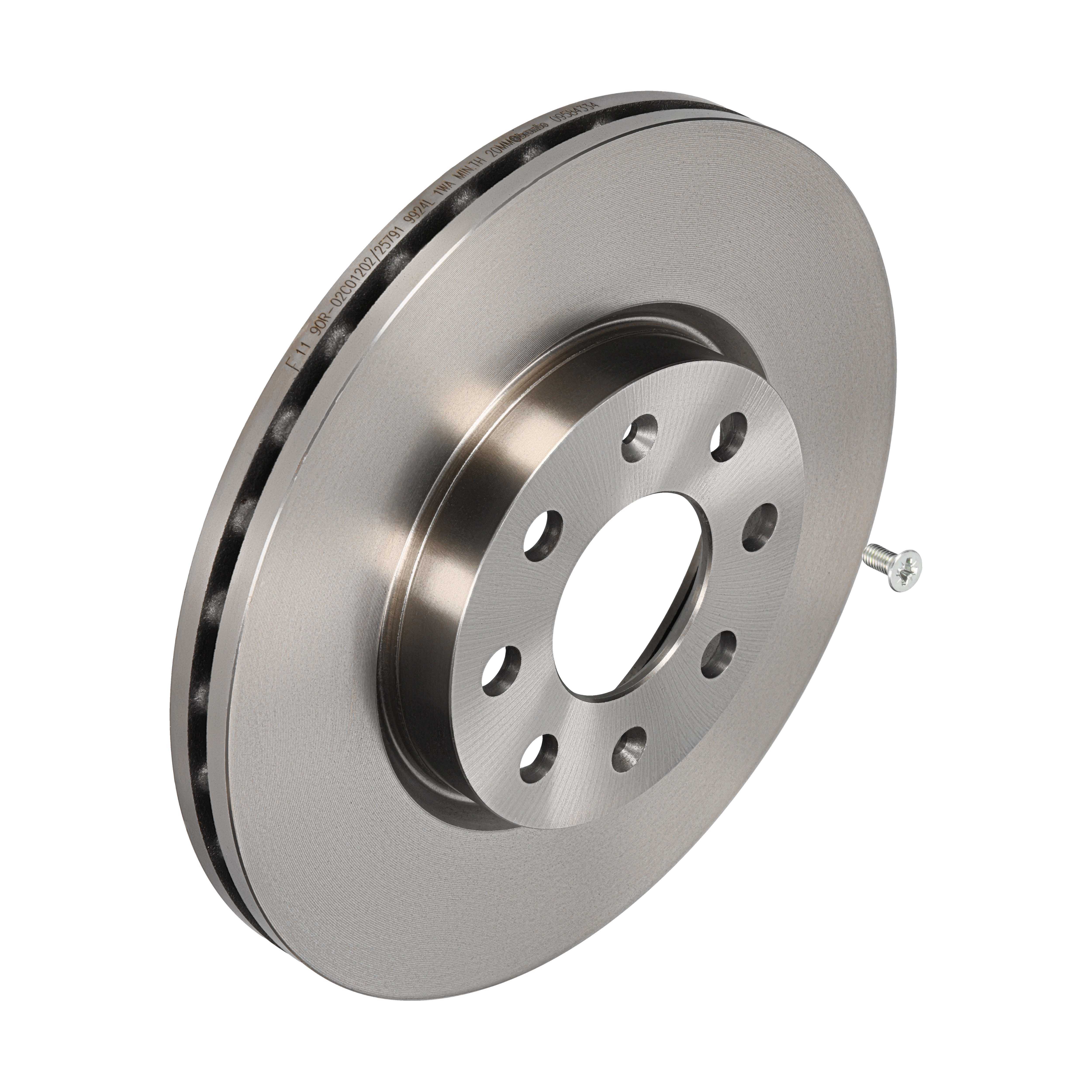 BREMBO Bremseskive 09584334 257mm 22mm for OPEL VAUXHALL FIAT