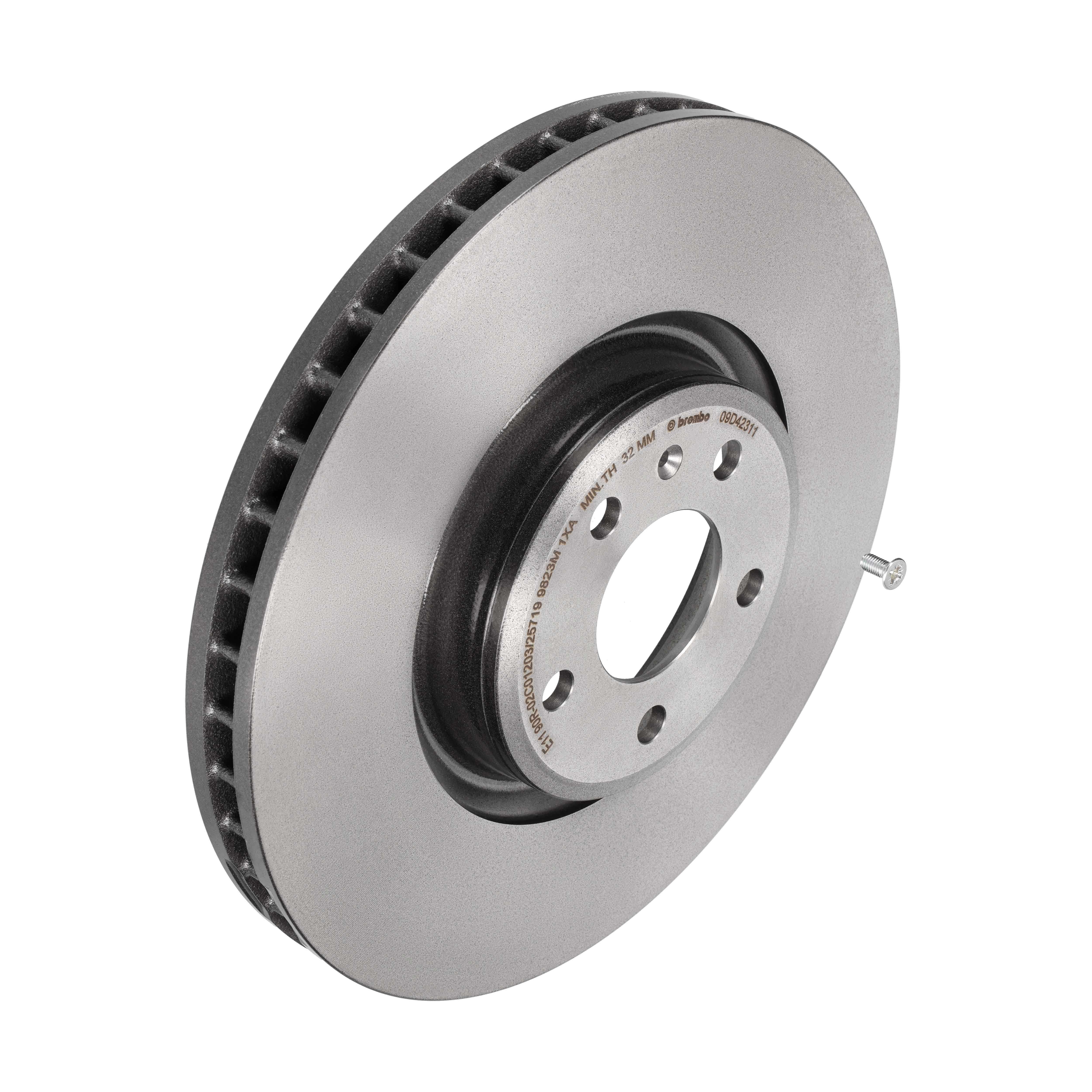 BREMBO Bremseskive 09d42311 349mm 34mm for AUDI VW