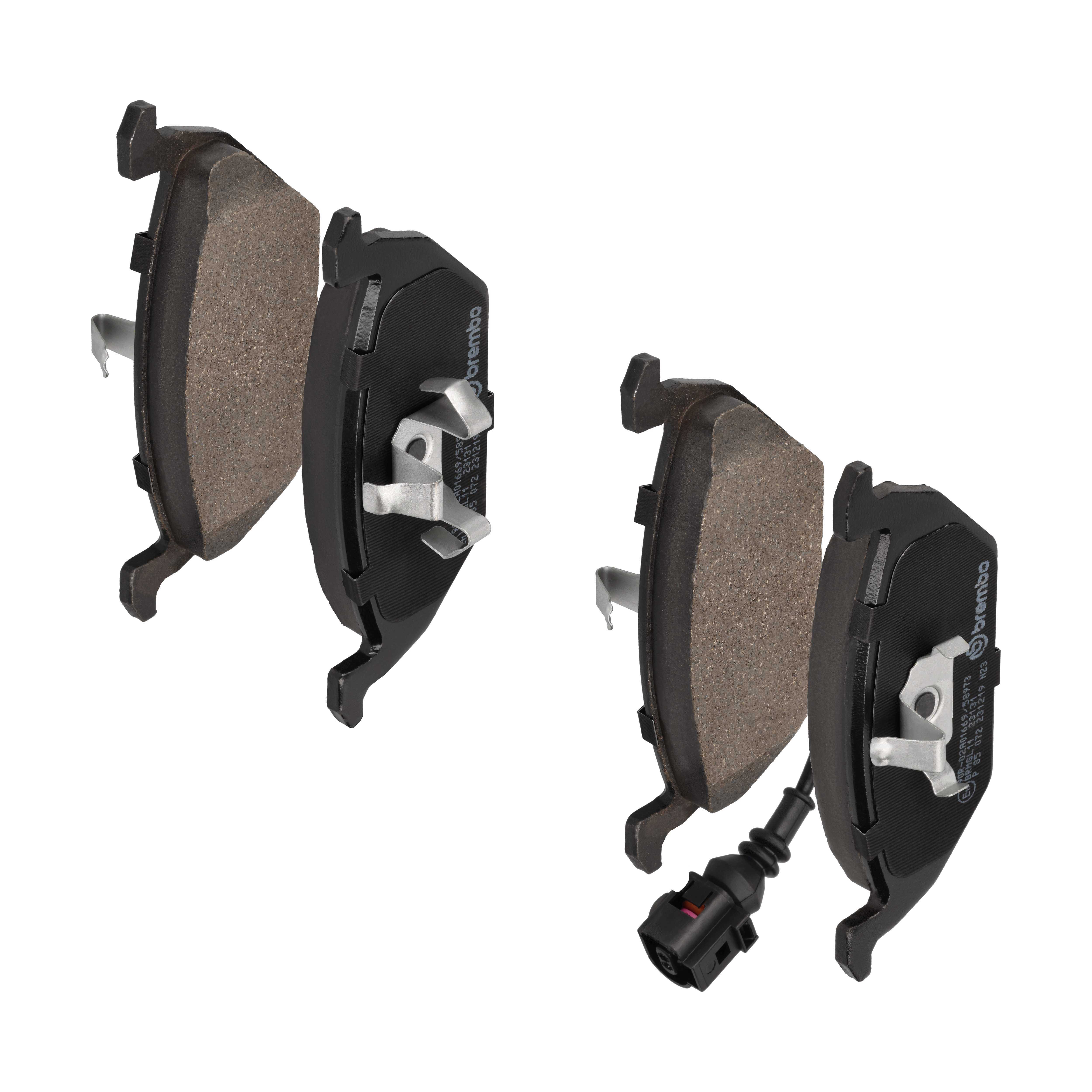 BREMBO Bremseklodser p85072 for ROEWE (SAIC) SKODA VW VW (FAW) VW (SVW)