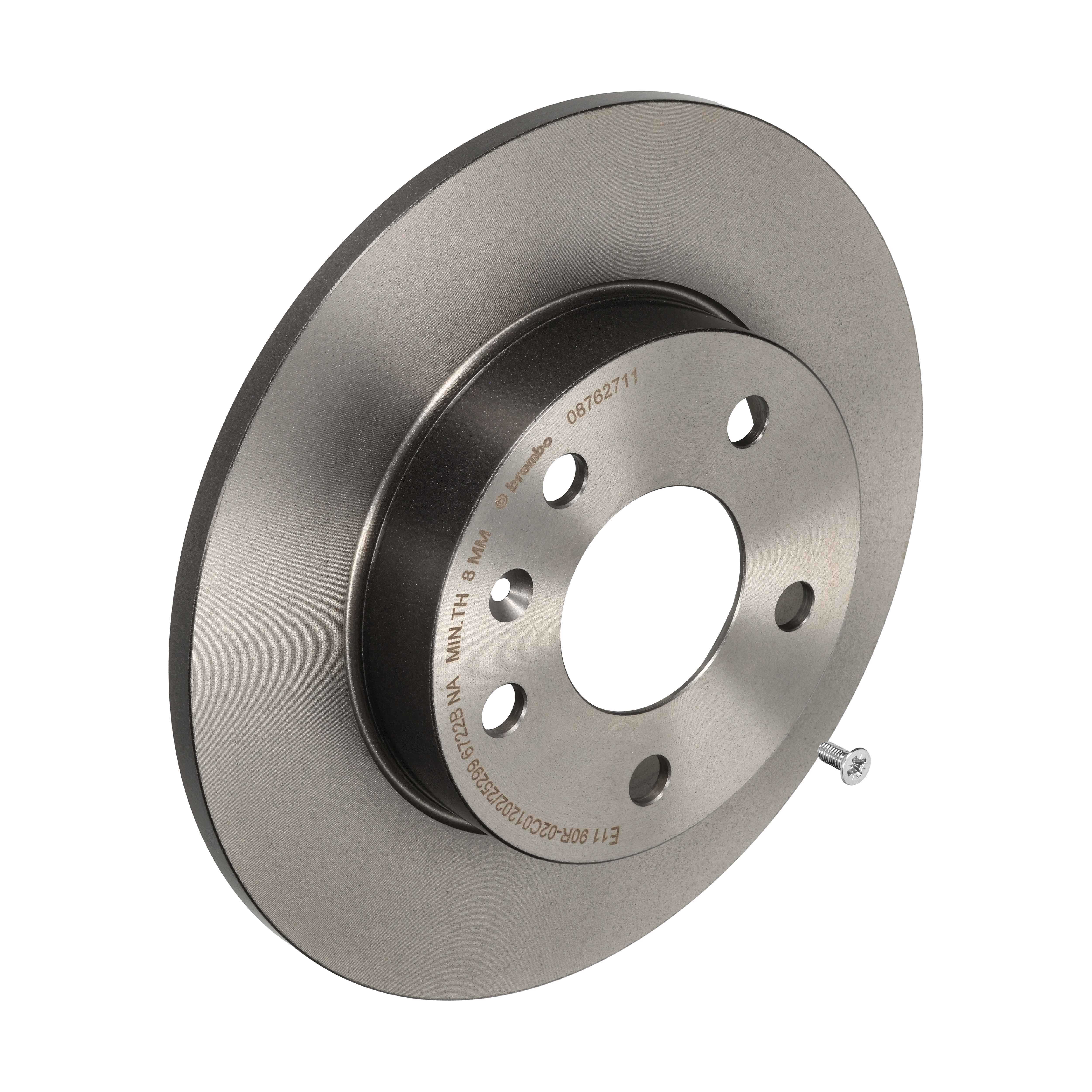 BREMBO Bremseskive 08762711 264mm 10mm for OPEL CHEVROLET