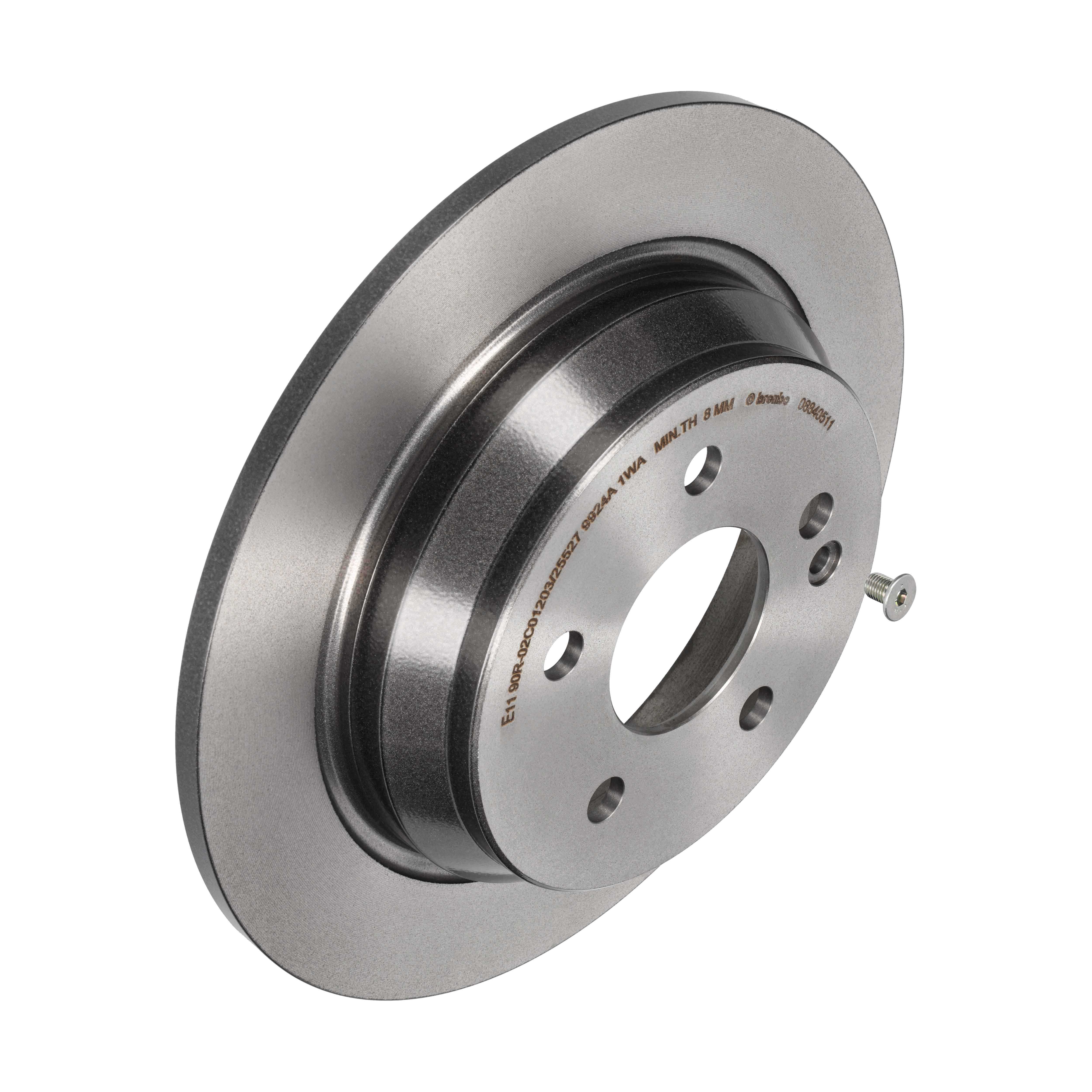 BREMBO Bremseskive 08840511 296mm 10mm for MERCEDES-BENZ MERCEDES-BENZ (FJDA)