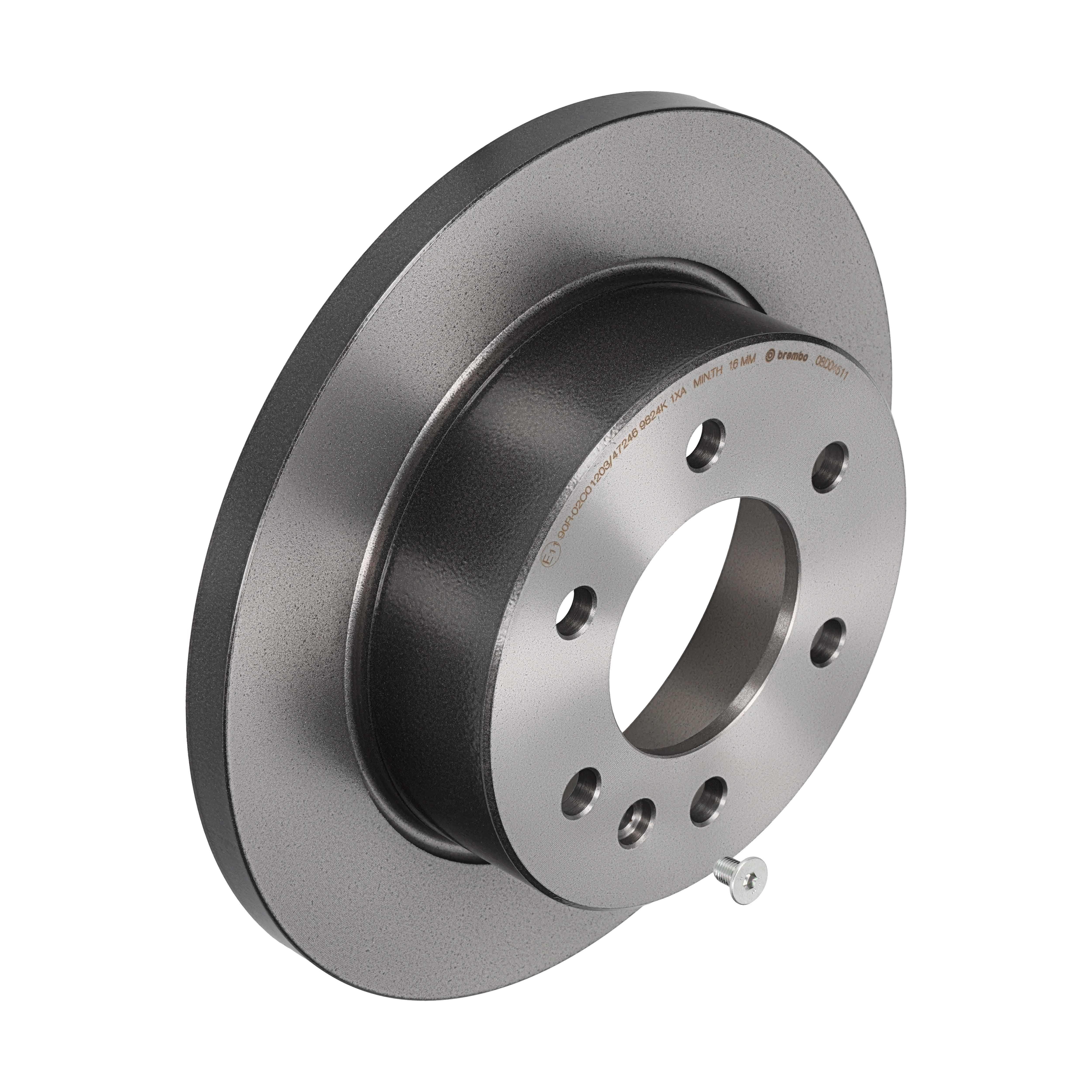 BREMBO Bremseskive 08d04511 298mm 18mm for MERCEDES-BENZ