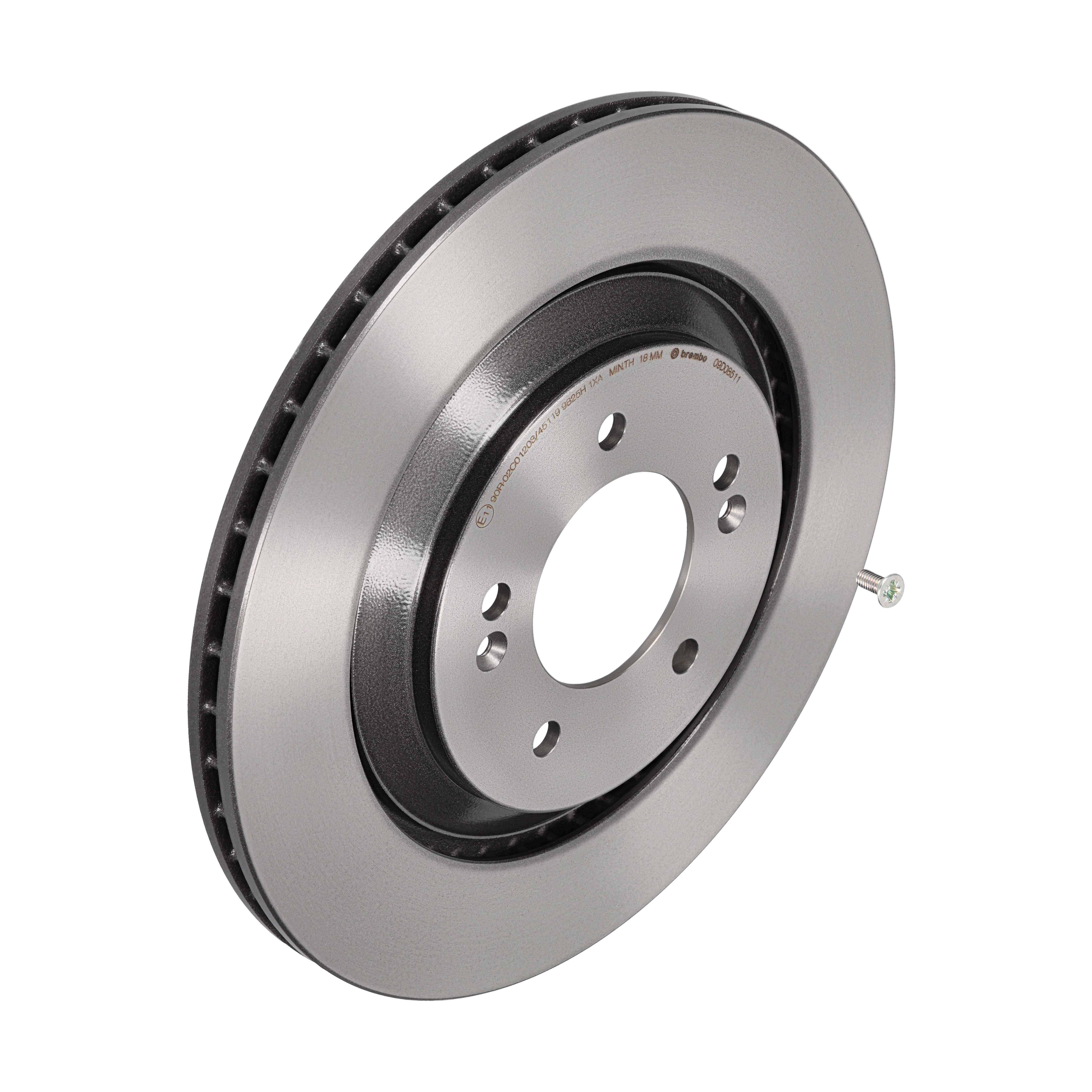 BREMBO Bremseskive 09d08511 314mm 20mm for HYUNDAI