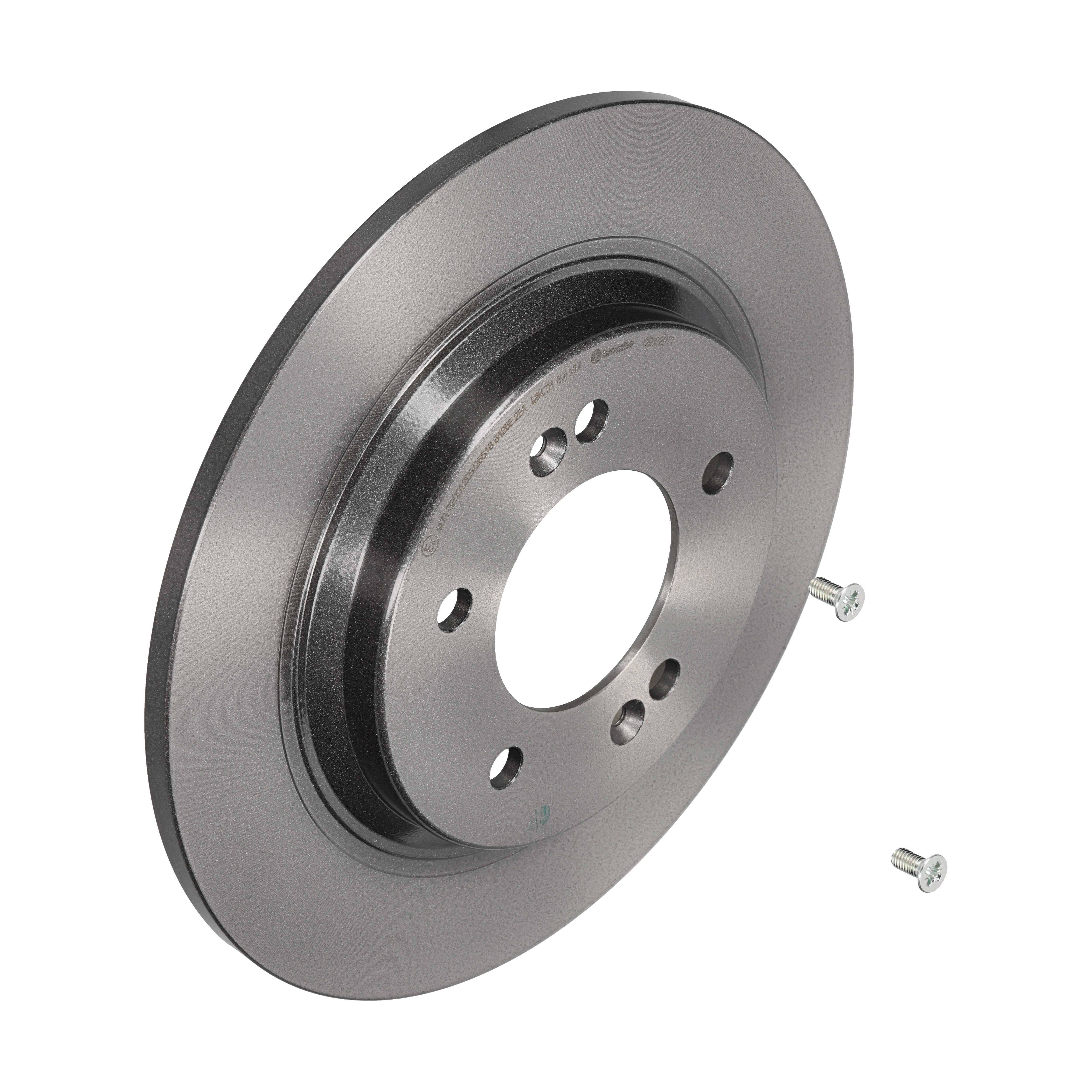 BREMBO Bremseskive 08d22011 284mm 10mm for KIA KIA (DYK)