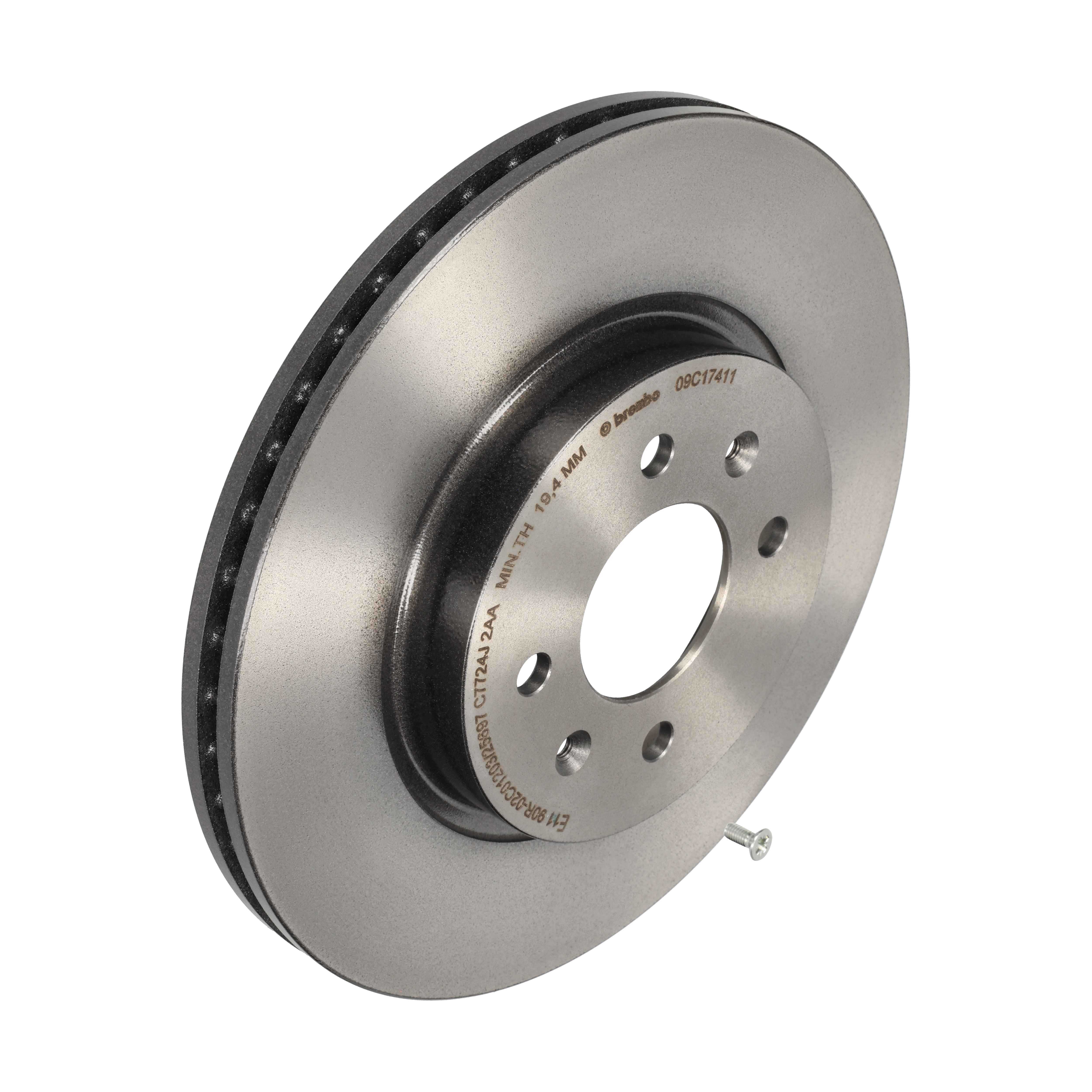 BREMBO Bremseskive 09c17411 280mm 22mm for KIA