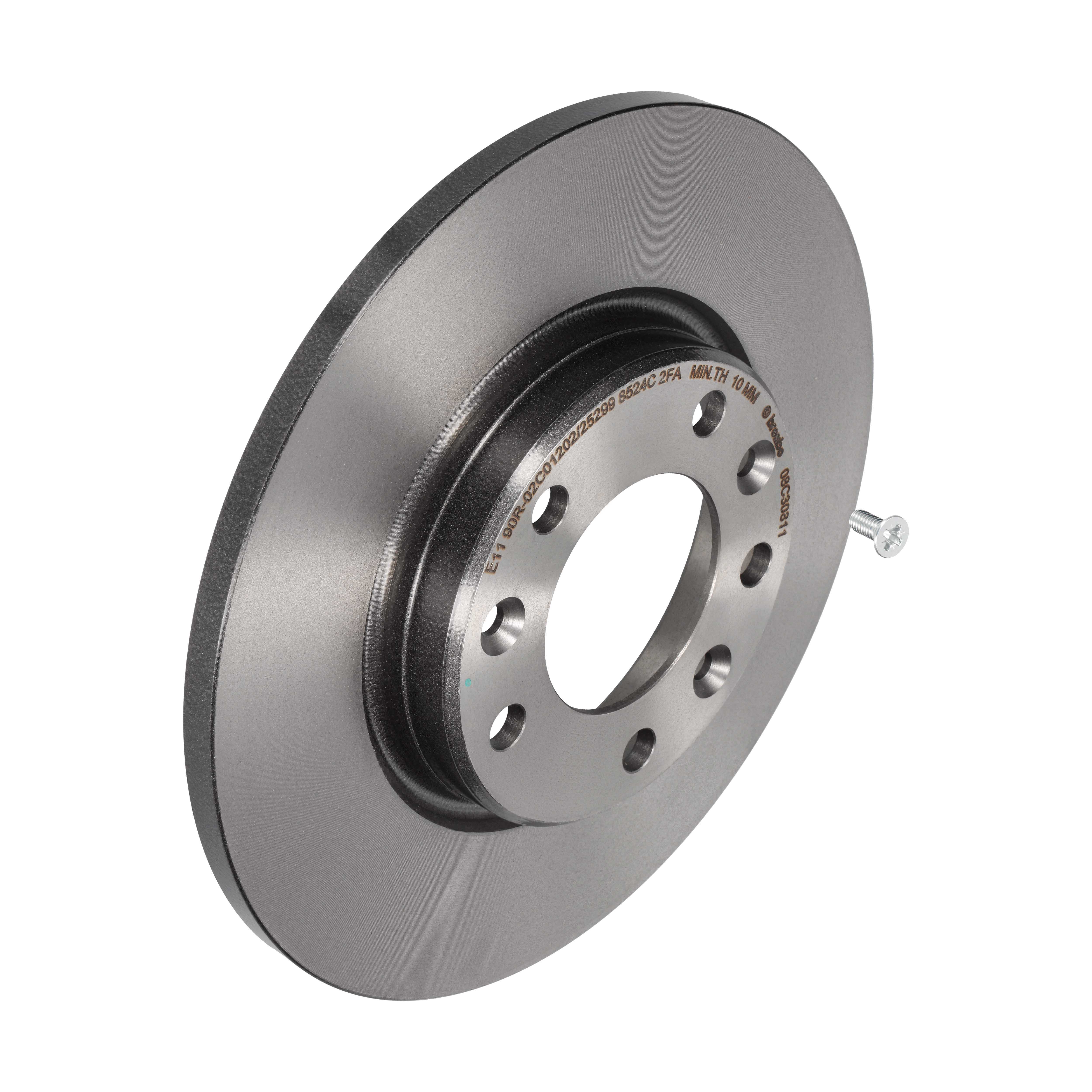 BREMBO Bremseskive 08c30811 268mm 12mm for VAUXHALL FIAT DS PEUGEOT (DF-PSA) PEUGEOT TOYOTA