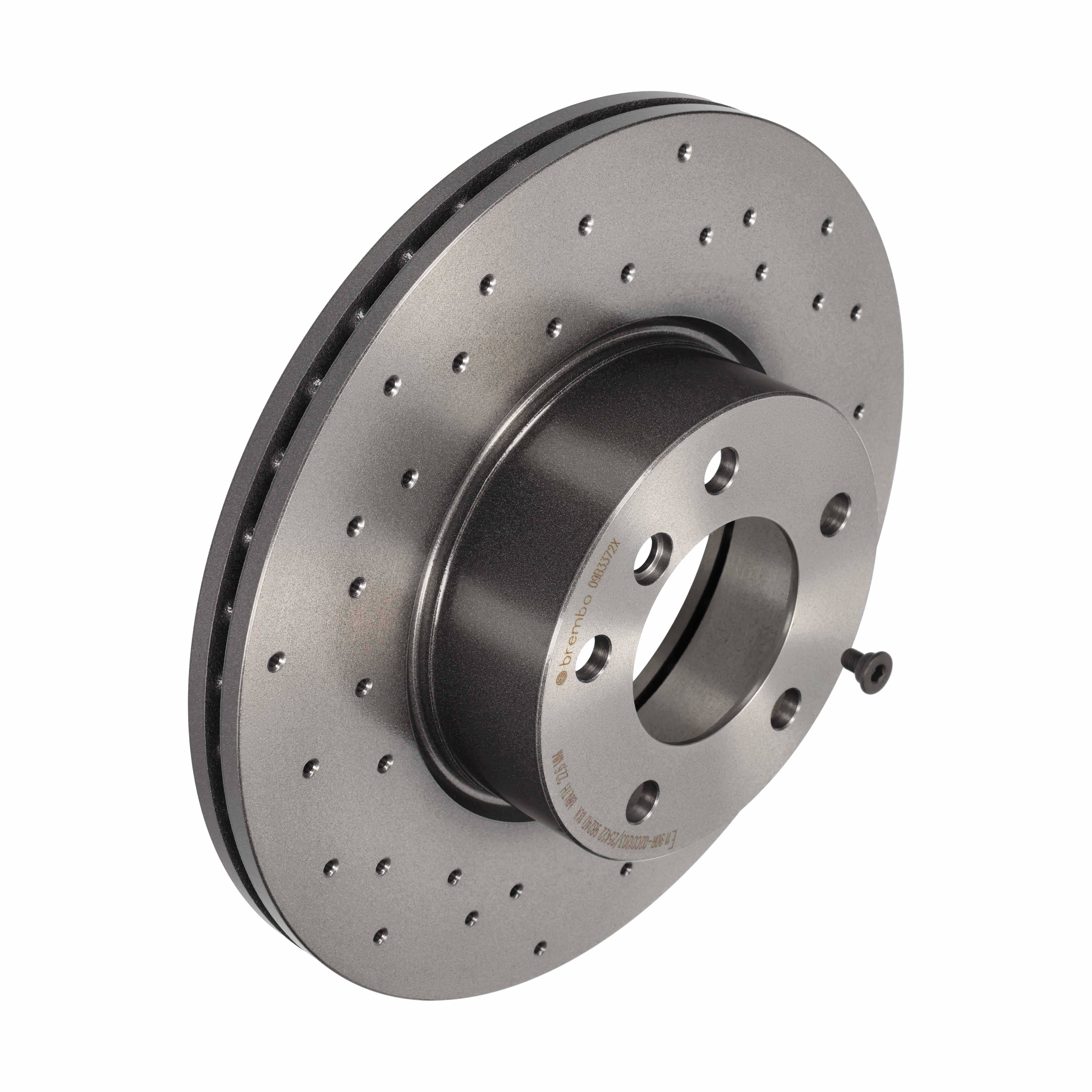 BREMBO Bremseskive 09b3372x 312mm 24mm for BMW (BRILLIANCE) BMW