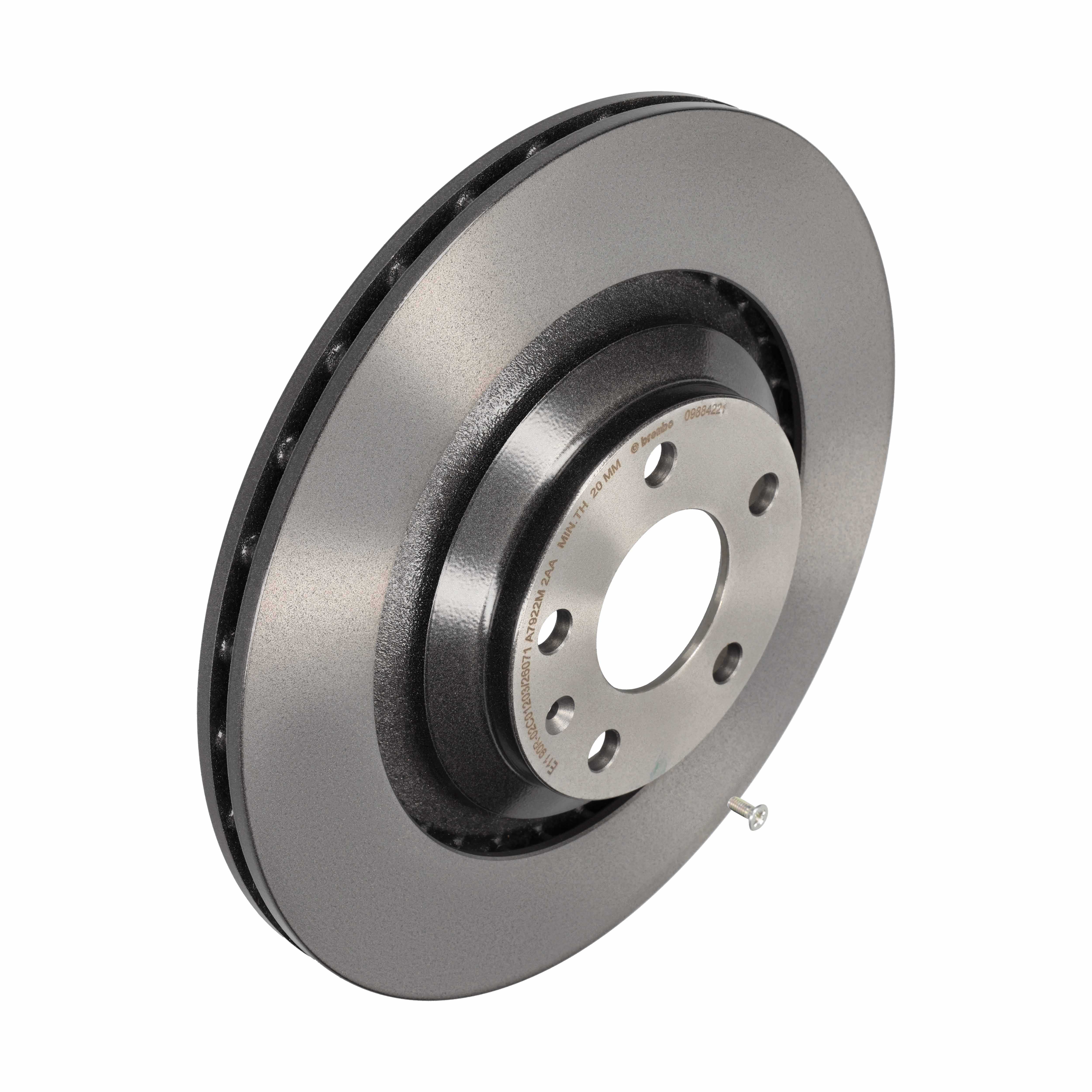 BREMBO Bremseskive 09884221 330mm 22mm for AUDI AUDI (FAW)