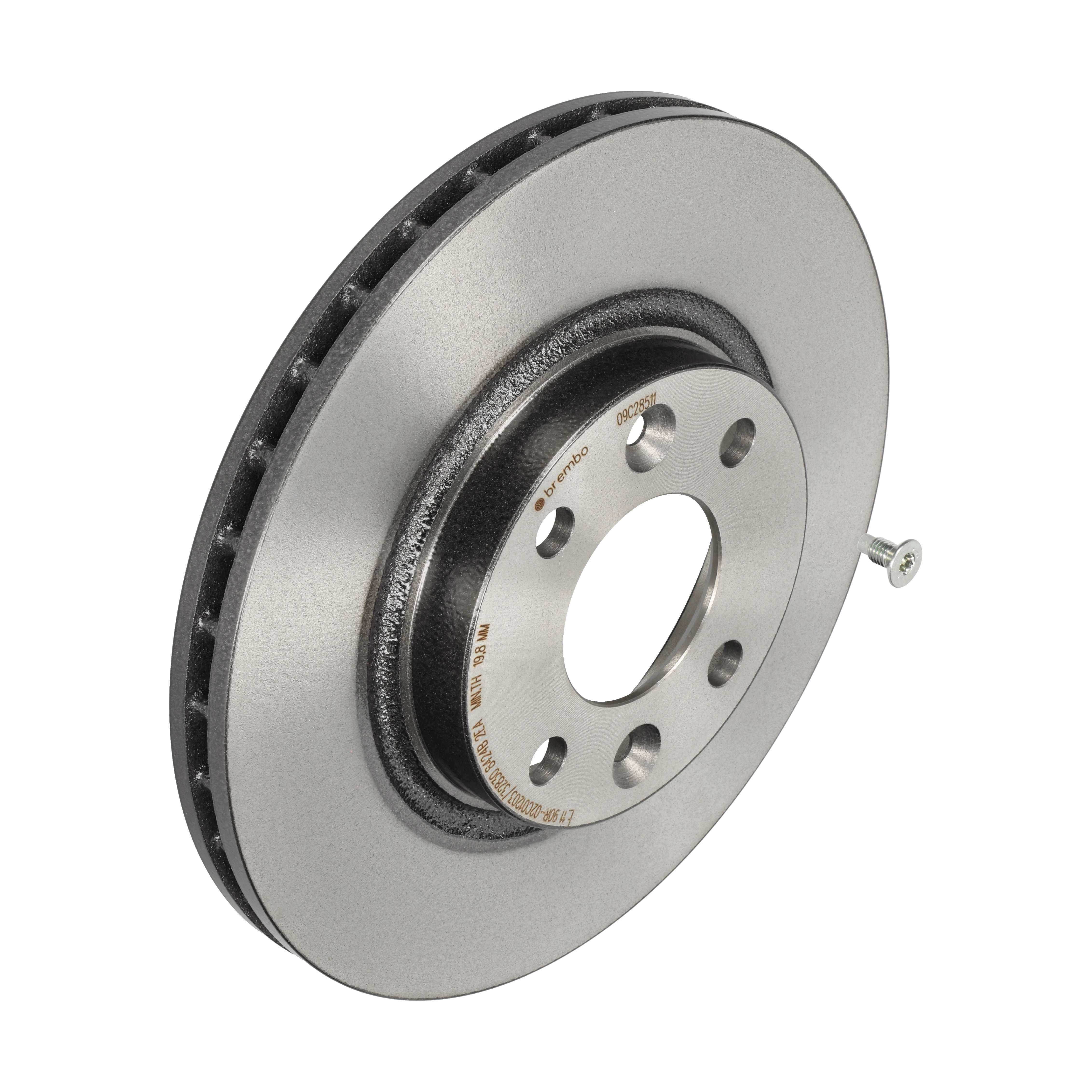 BREMBO Bremseskive 09c28511 258mm 22mm for DACIA RENAULT SMART