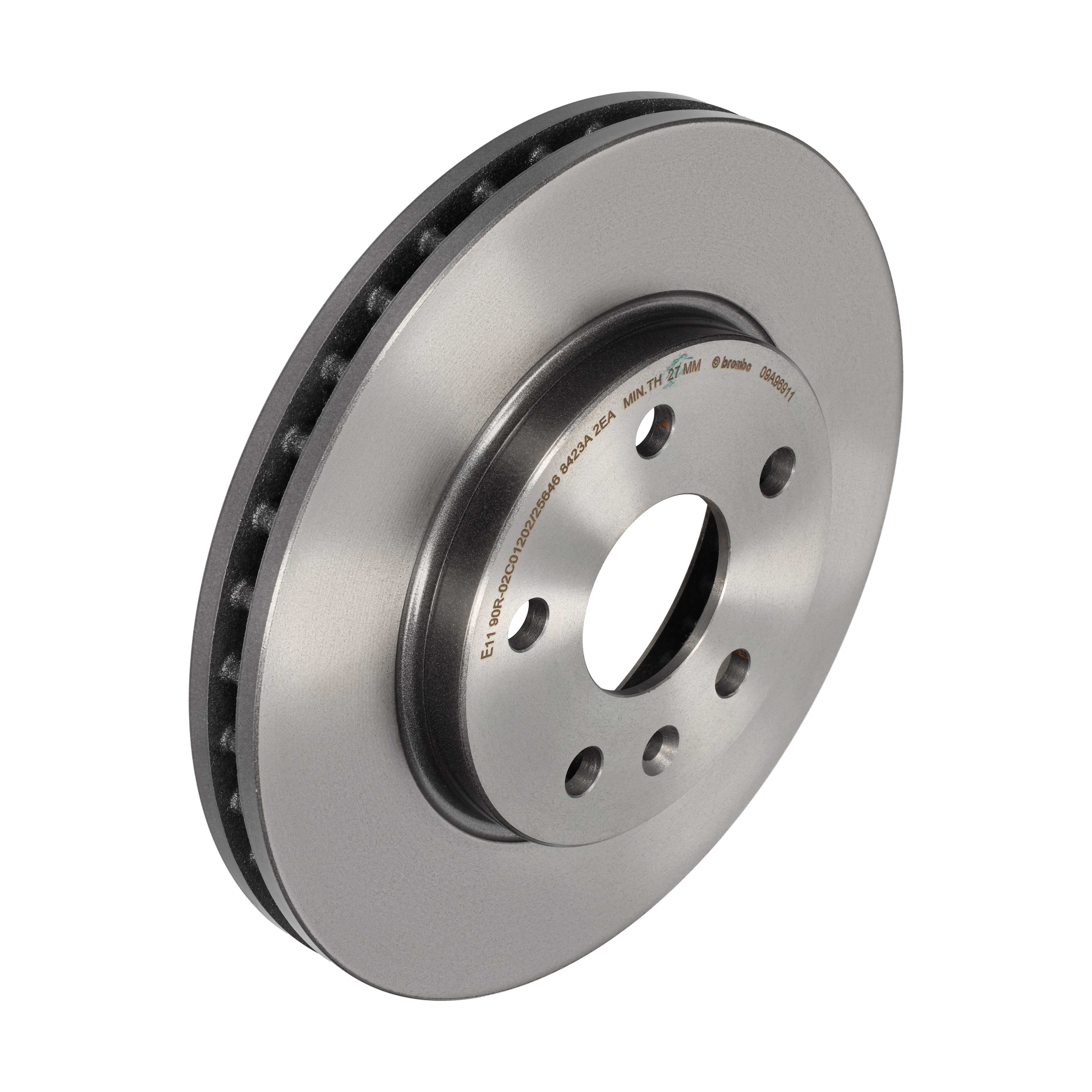 BREMBO Bremseskive 09a96911 296mm 30mm for OPEL CHEVROLET BUICK (SGM) CHEVROLET (SGM) VAUXHALL SAAB BUICK