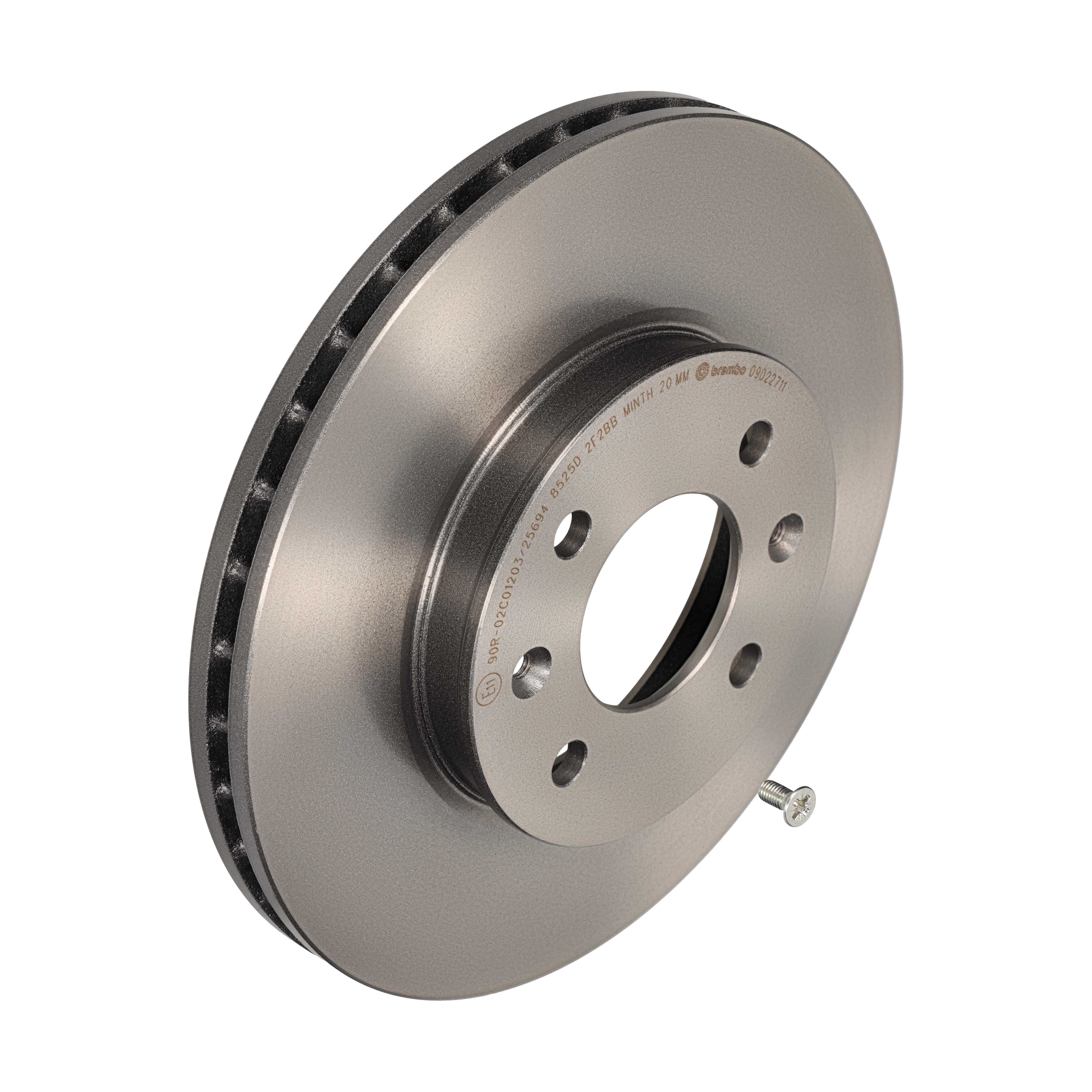 BREMBO Bremseskive 09d22711 256mm 22mm for KIA HYUNDAI KIA (DYK)