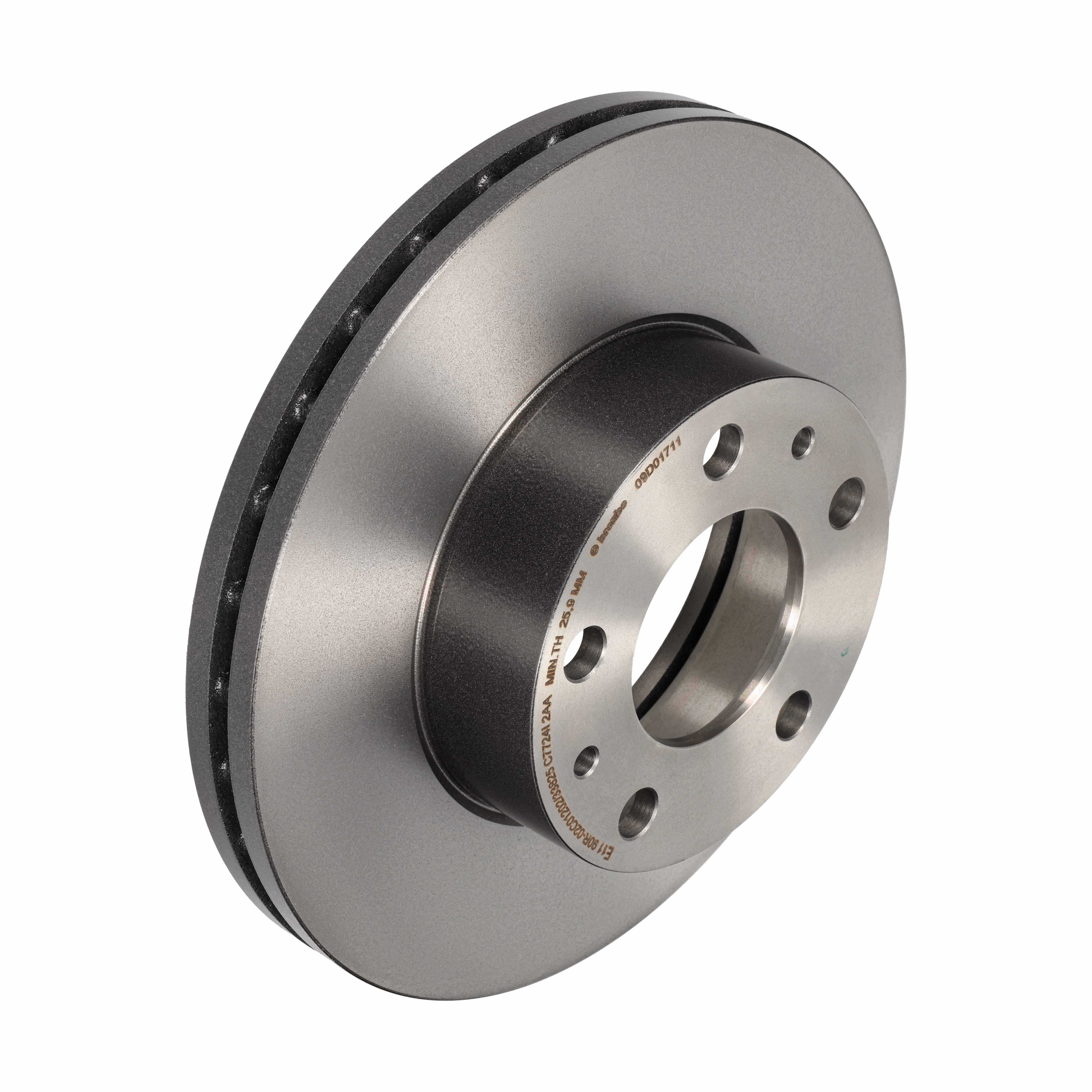 BREMBO Bremseskive 09d01711 280mm 28mm for FIAT VAUXHALL