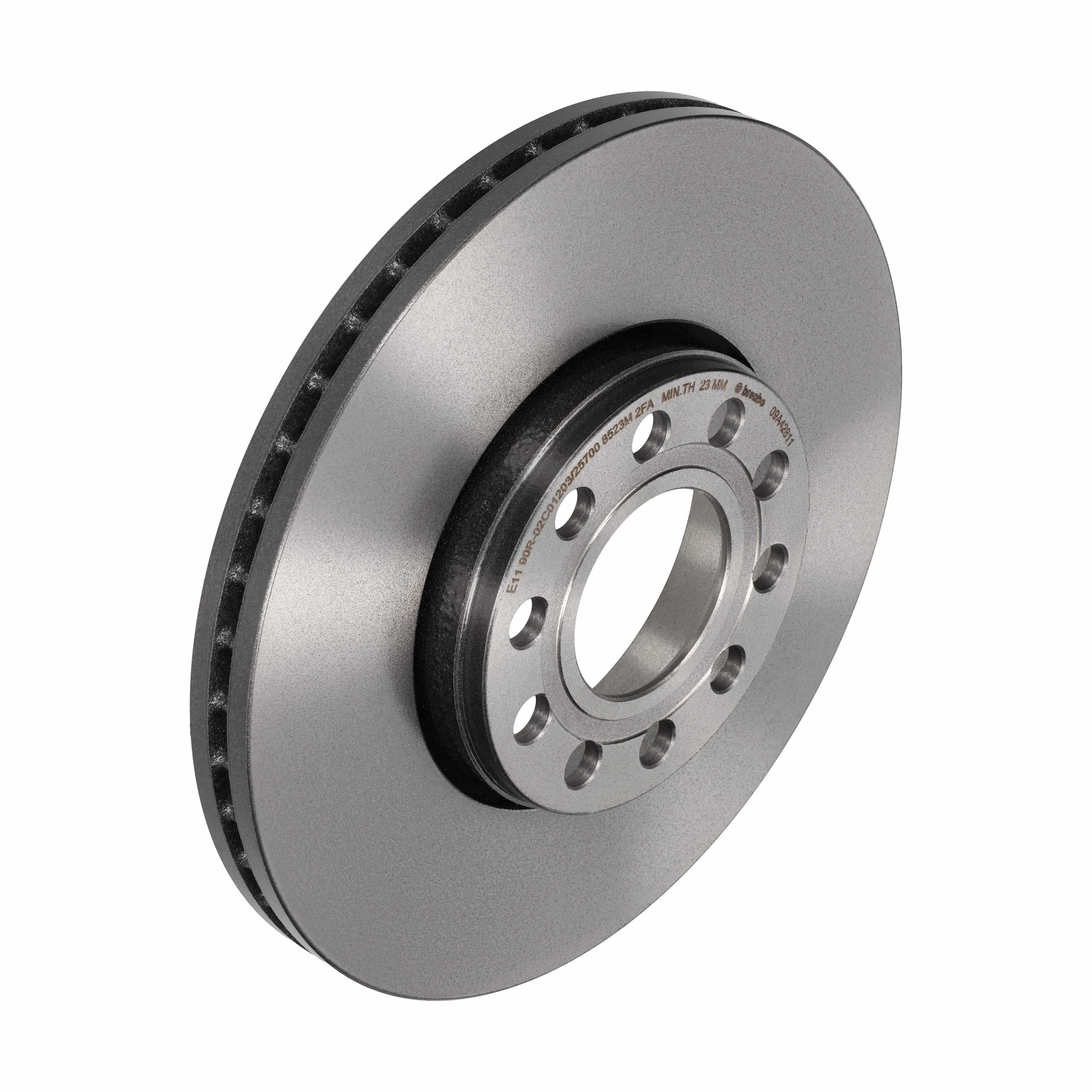 BREMBO Bremseskive 09a42811 288mm 25mm for VW