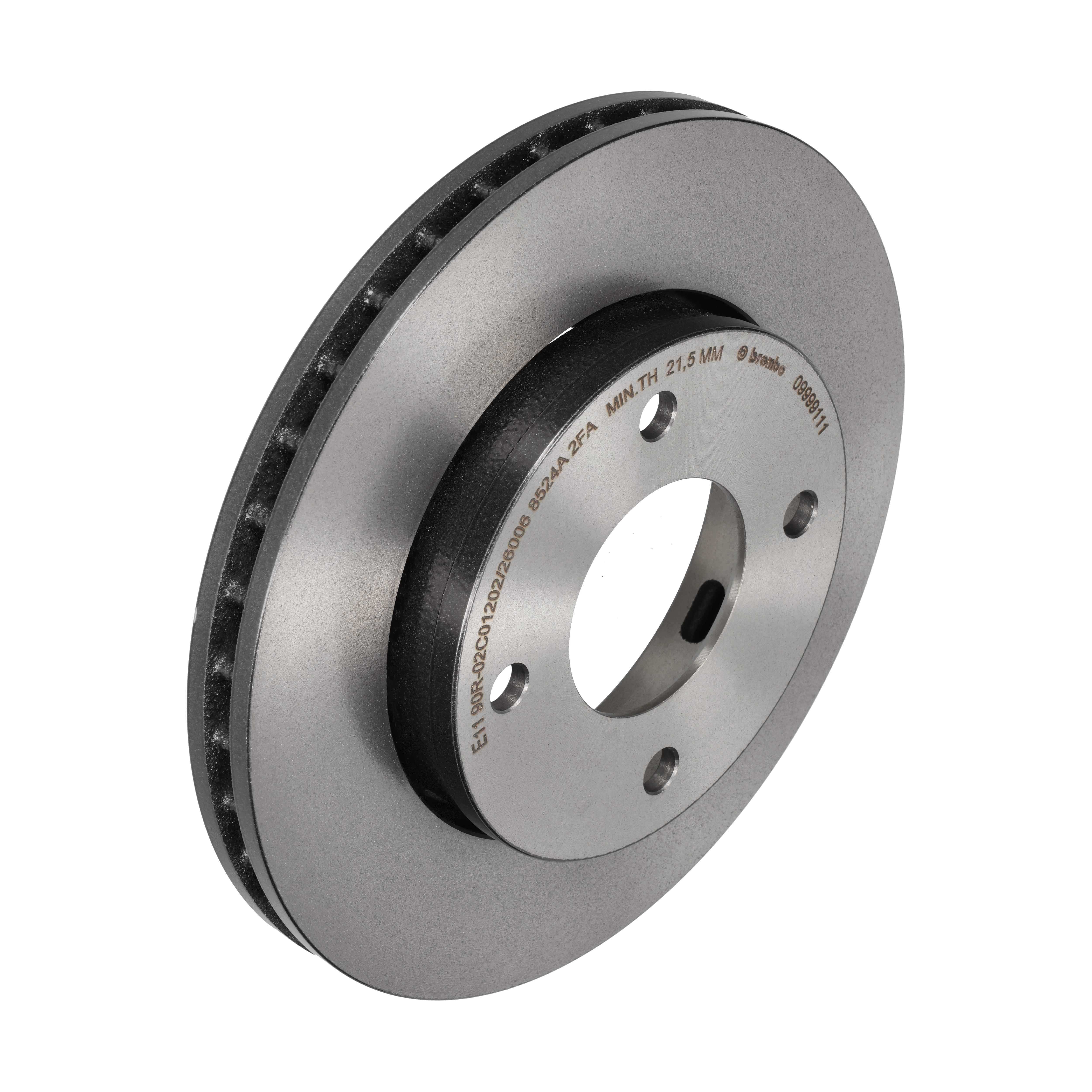 BREMBO Bremseskive 09999111 256mm 24mm for MITSUBISHI SMART