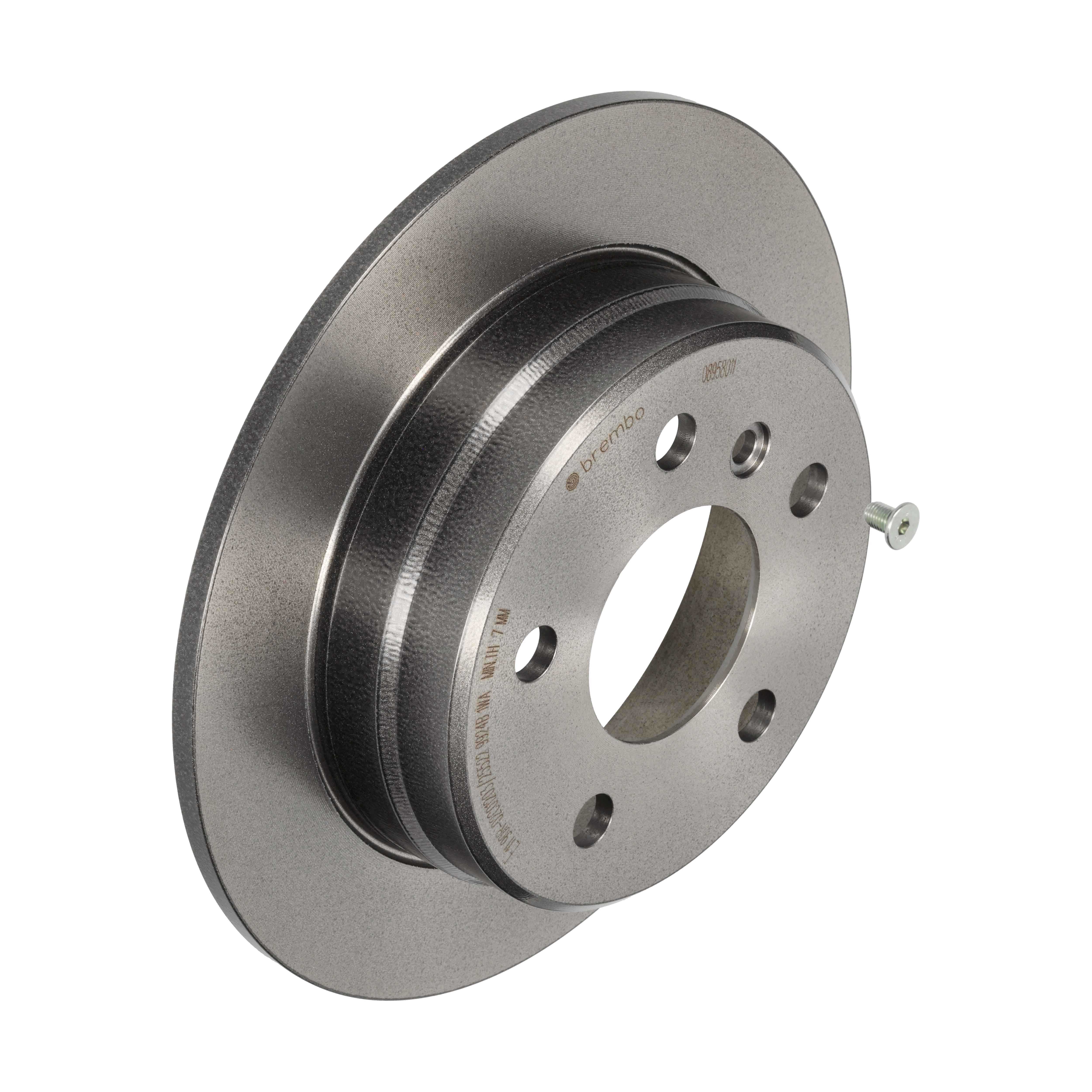 BREMBO Bremseskive 08958011 258mm 8mm for MERCEDES-BENZ