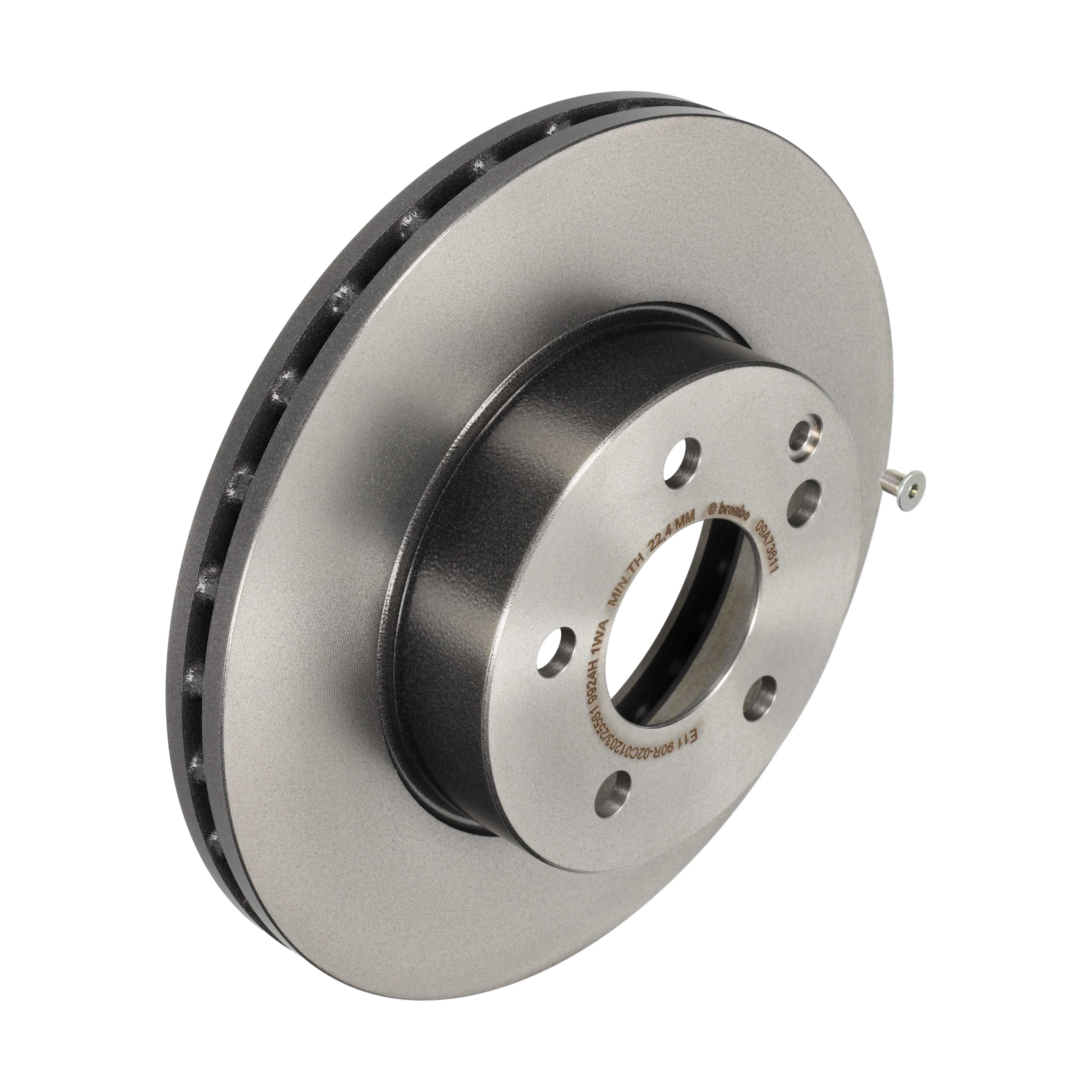 BREMBO Bremseskive 09a73611 288mm 25mm for MERCEDES-BENZ