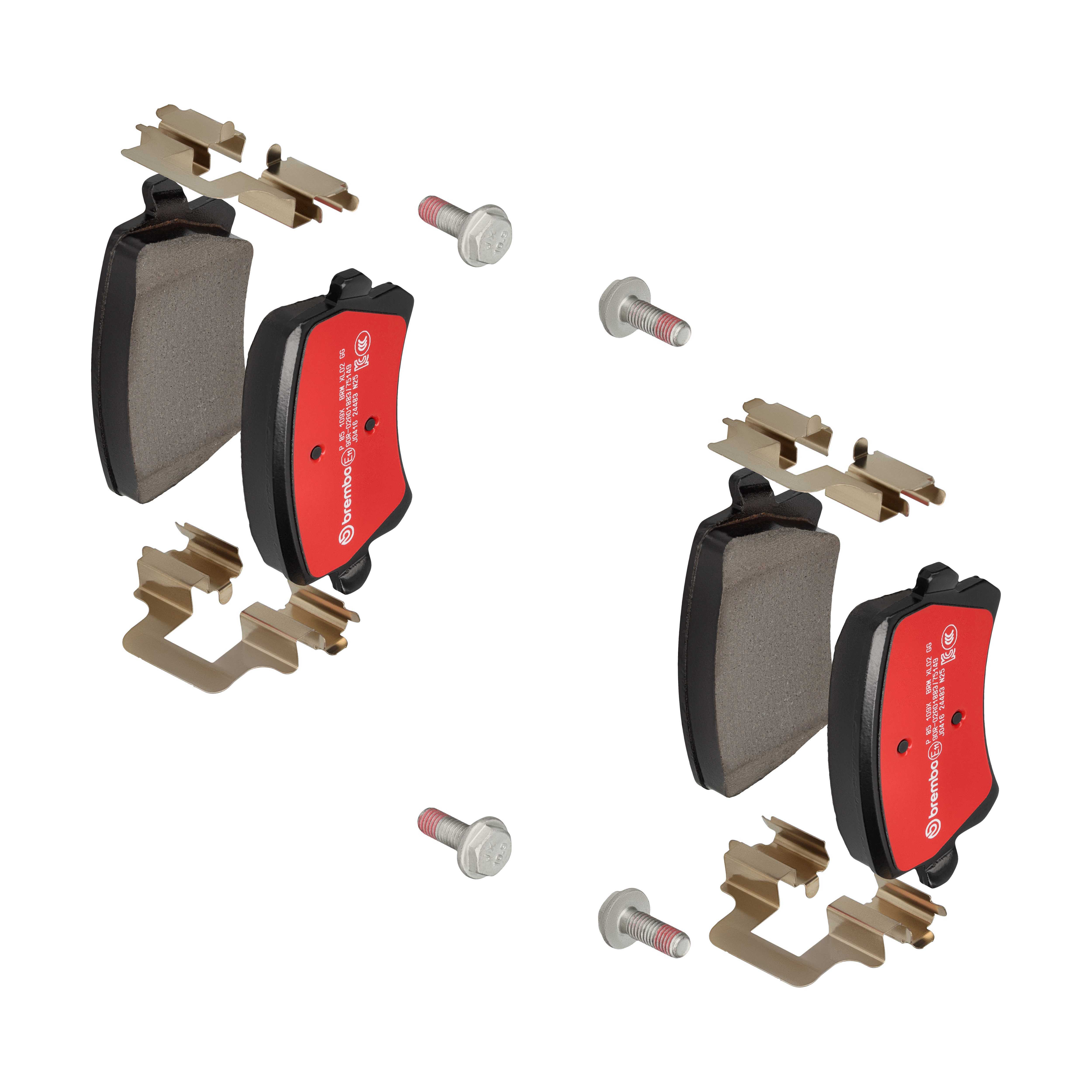 BREMBO Bremseklodser p85109x for QOROS VW CHANGAN VW (FAW) VW (SVW) JAC SKODA (SVW) GAC PEUGEOT (DF-PSA) HAVAL CHANA