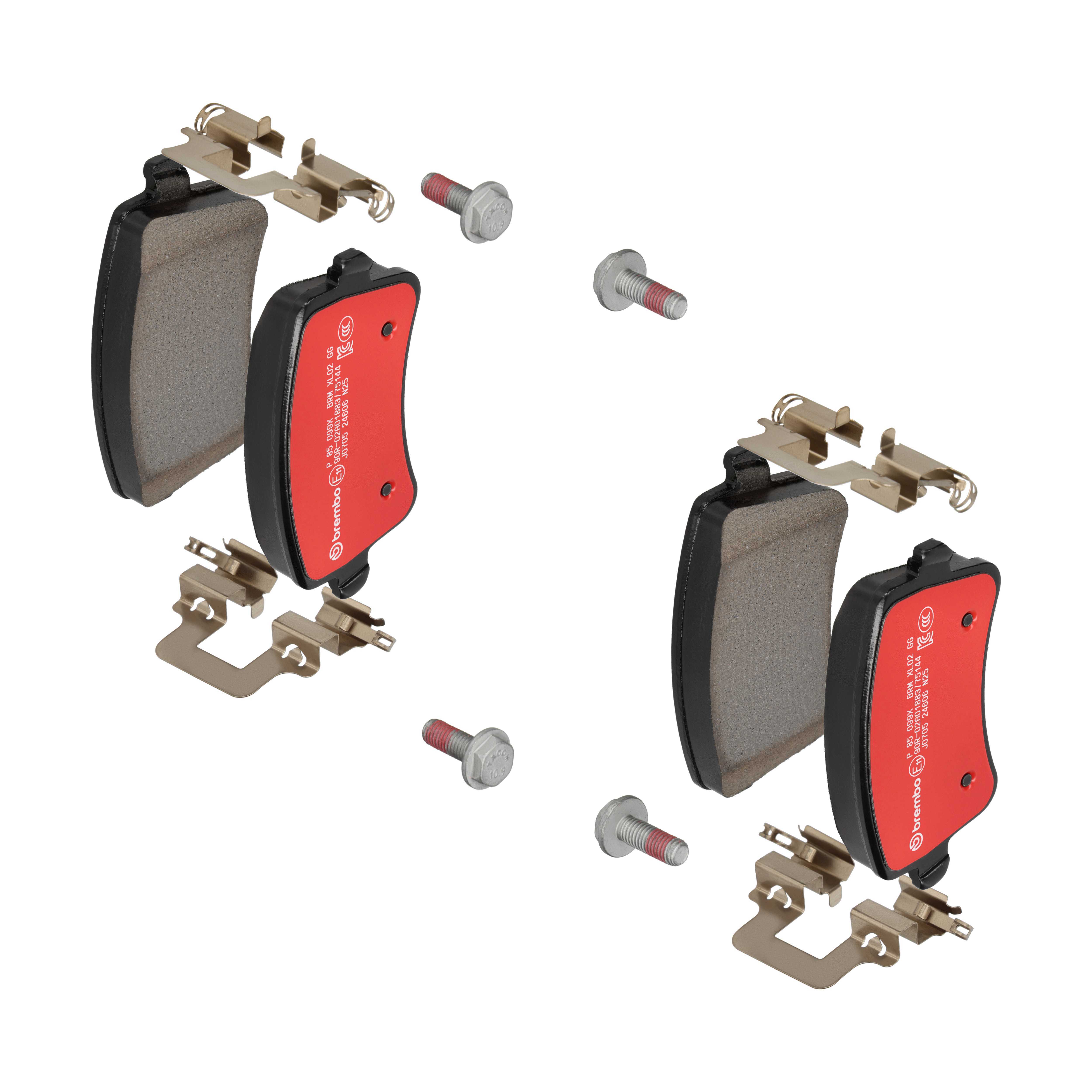 BREMBO Bremseklodser p85099x for VW