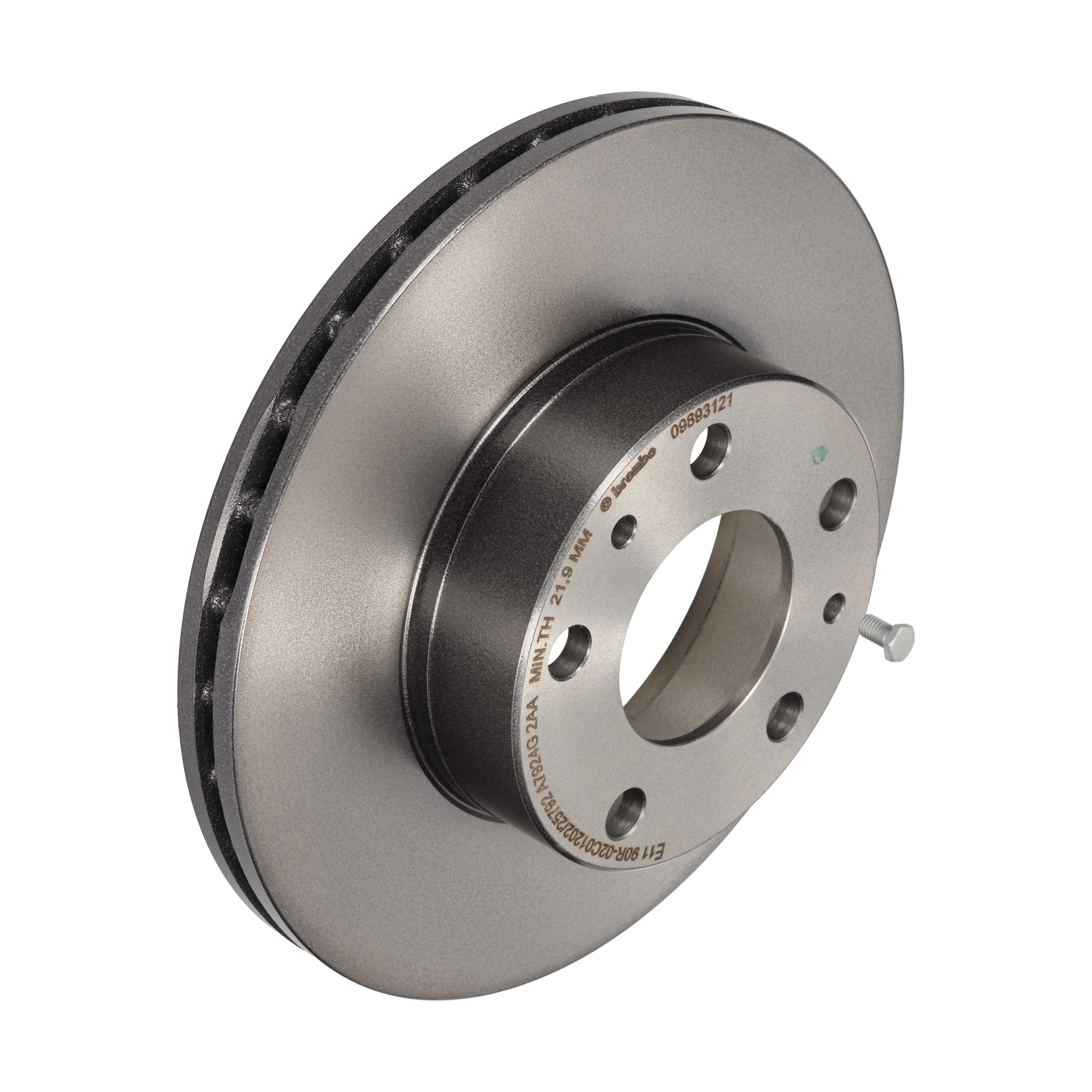 BREMBO Bremseskive 09893121 280mm 24mm for PEUGEOT CITROËN FIAT VAUXHALL