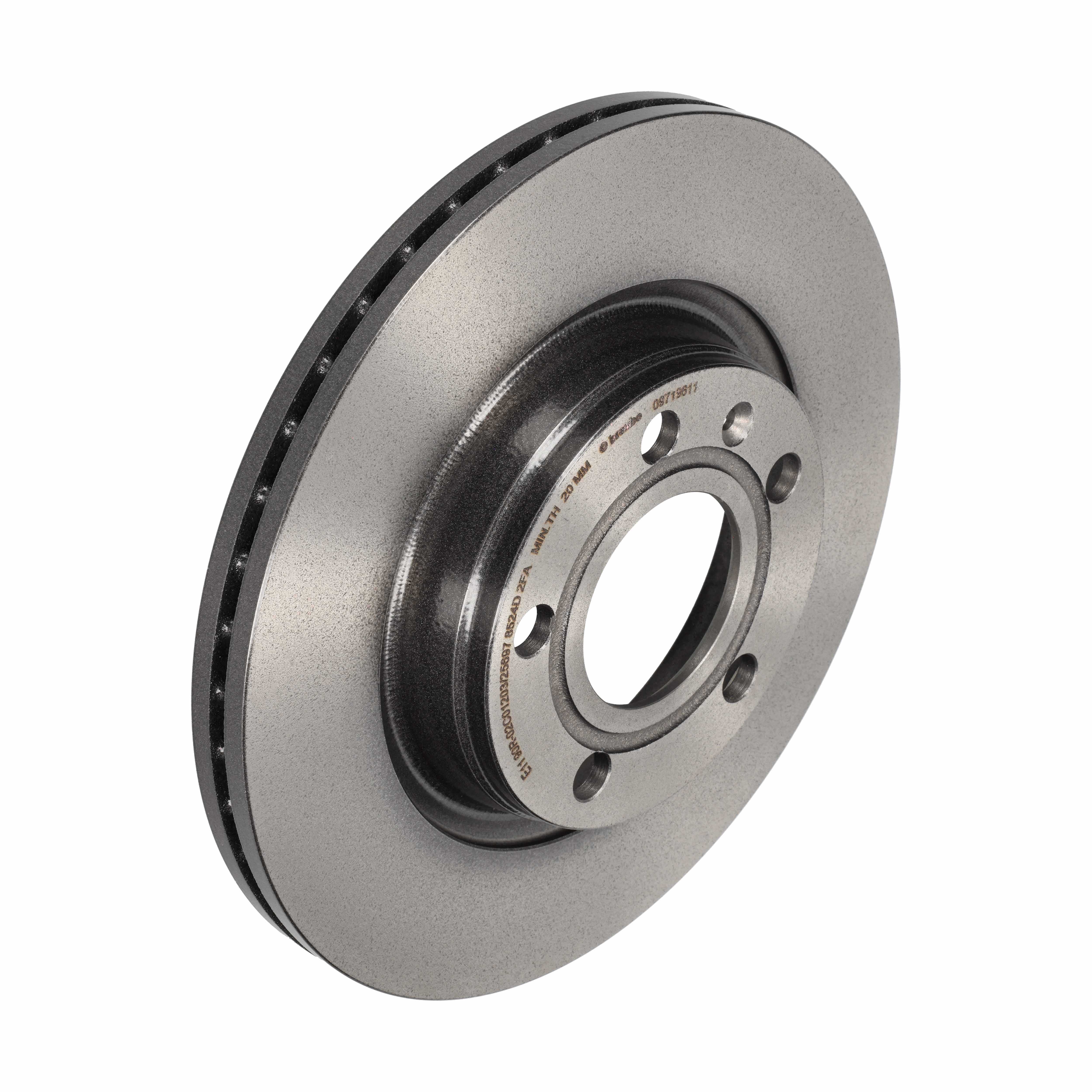 BREMBO Bremseskive 09719611 280mm 22mm for VW