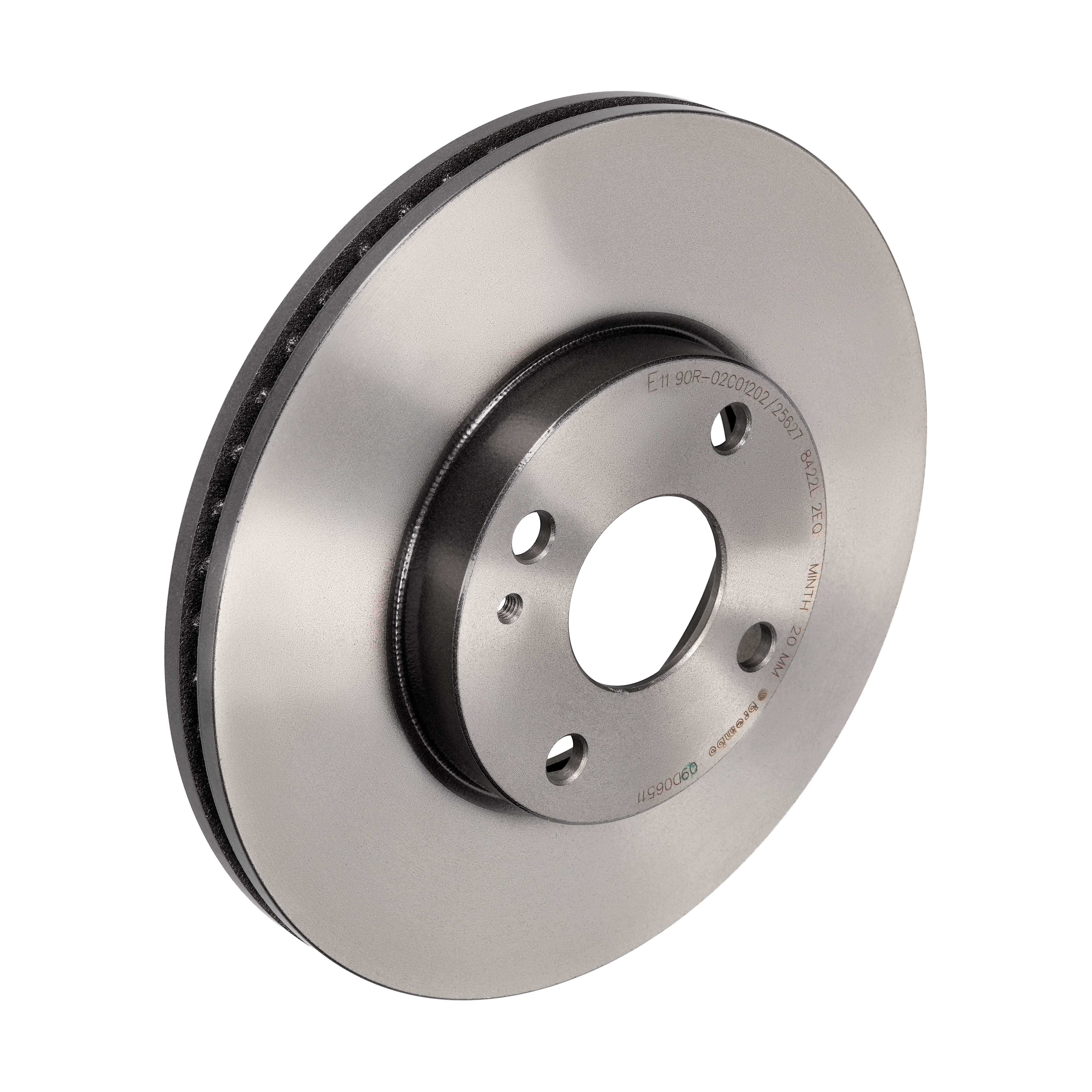 BREMBO Bremseskive 09d06511 258mm 22mm for MAZDA