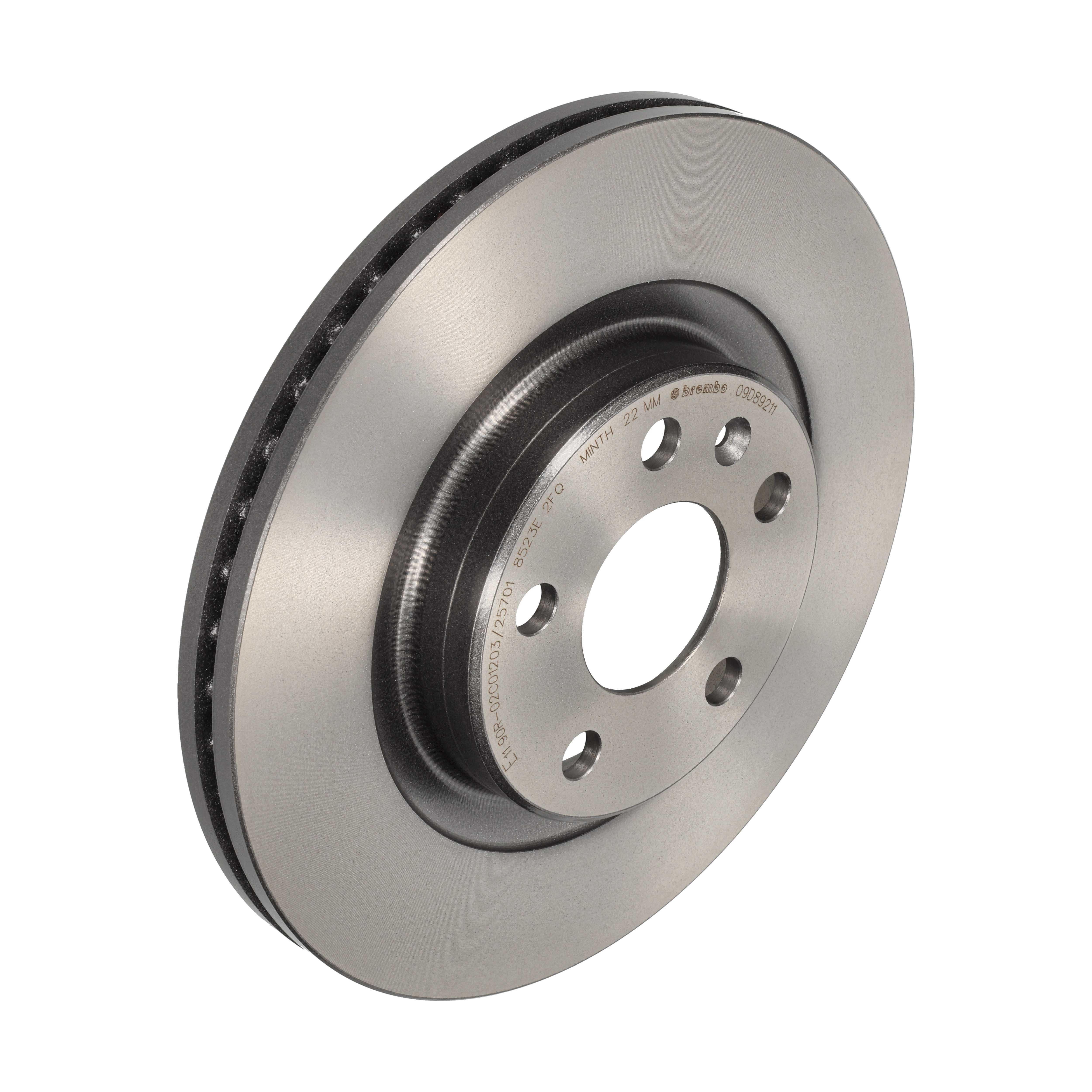 BREMBO Bremseskive 09d89211 296mm 25mm for VOLVO ASIA VOLVO GEELY LYNK & CO