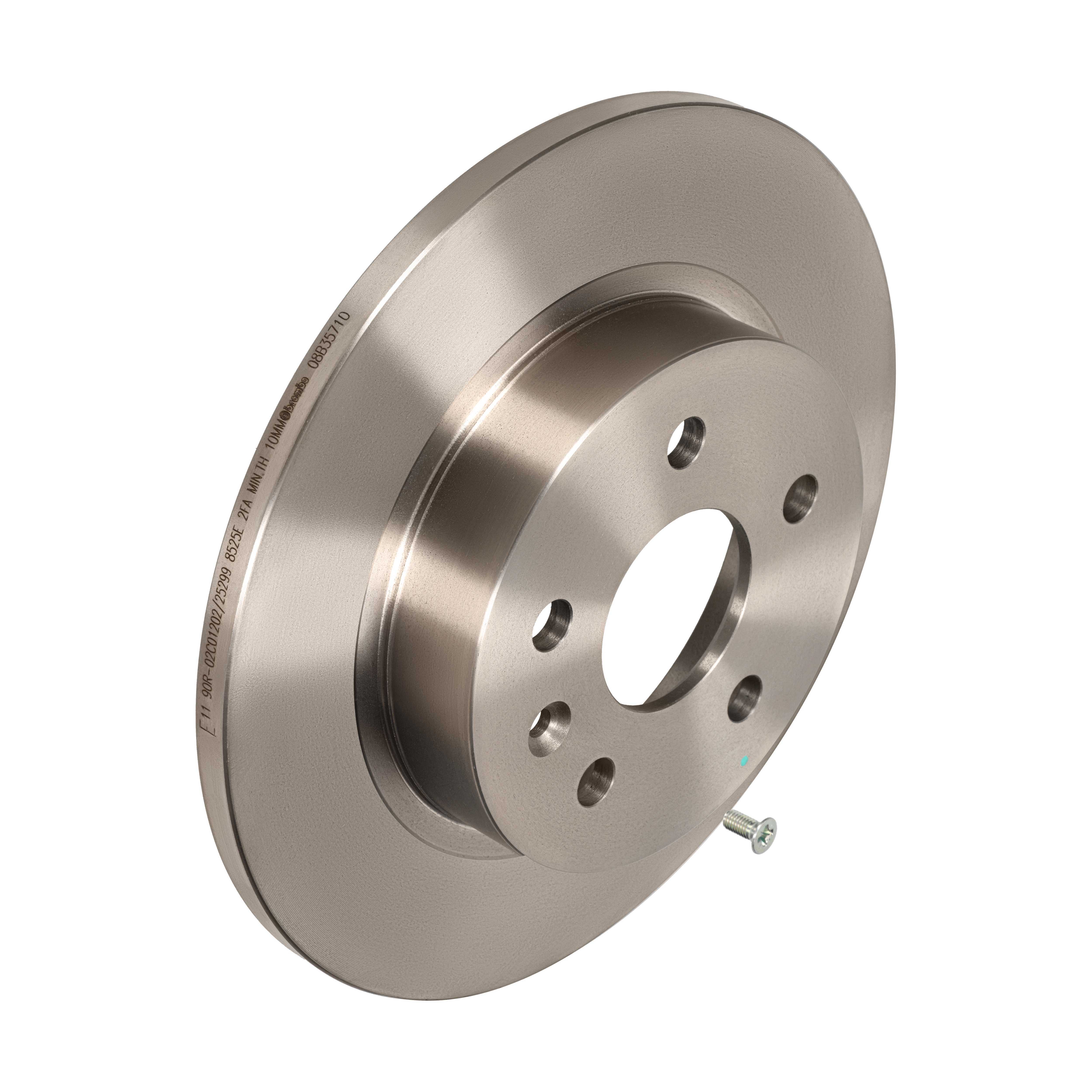 BREMBO Bremseskive 08b35710 268mm 12mm for OPEL CHEVROLET VAUXHALL