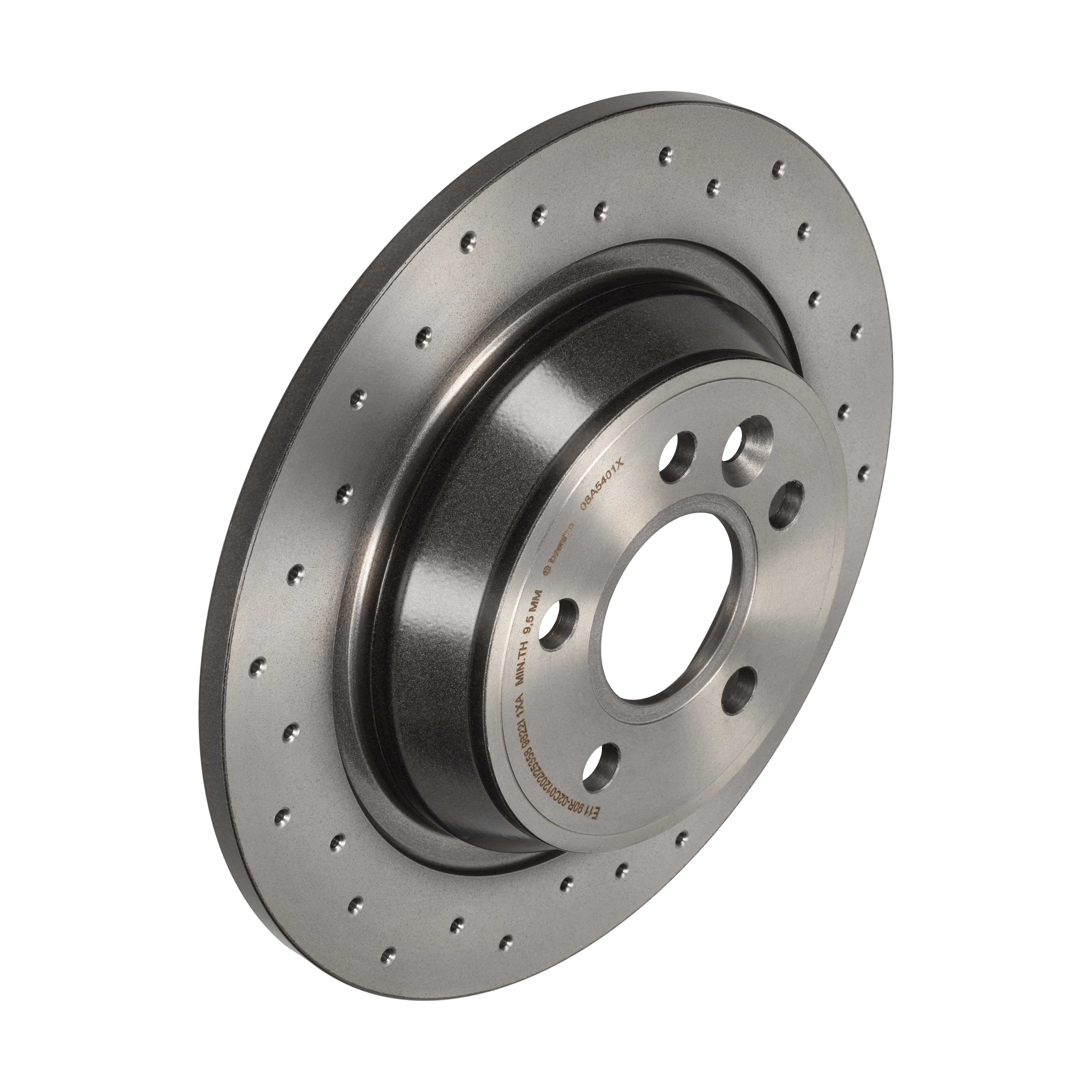 BREMBO Bremseskive 08a5401x perforeret 302mm 11mm for FORD FORD (CHANGAN) LAND ROVER