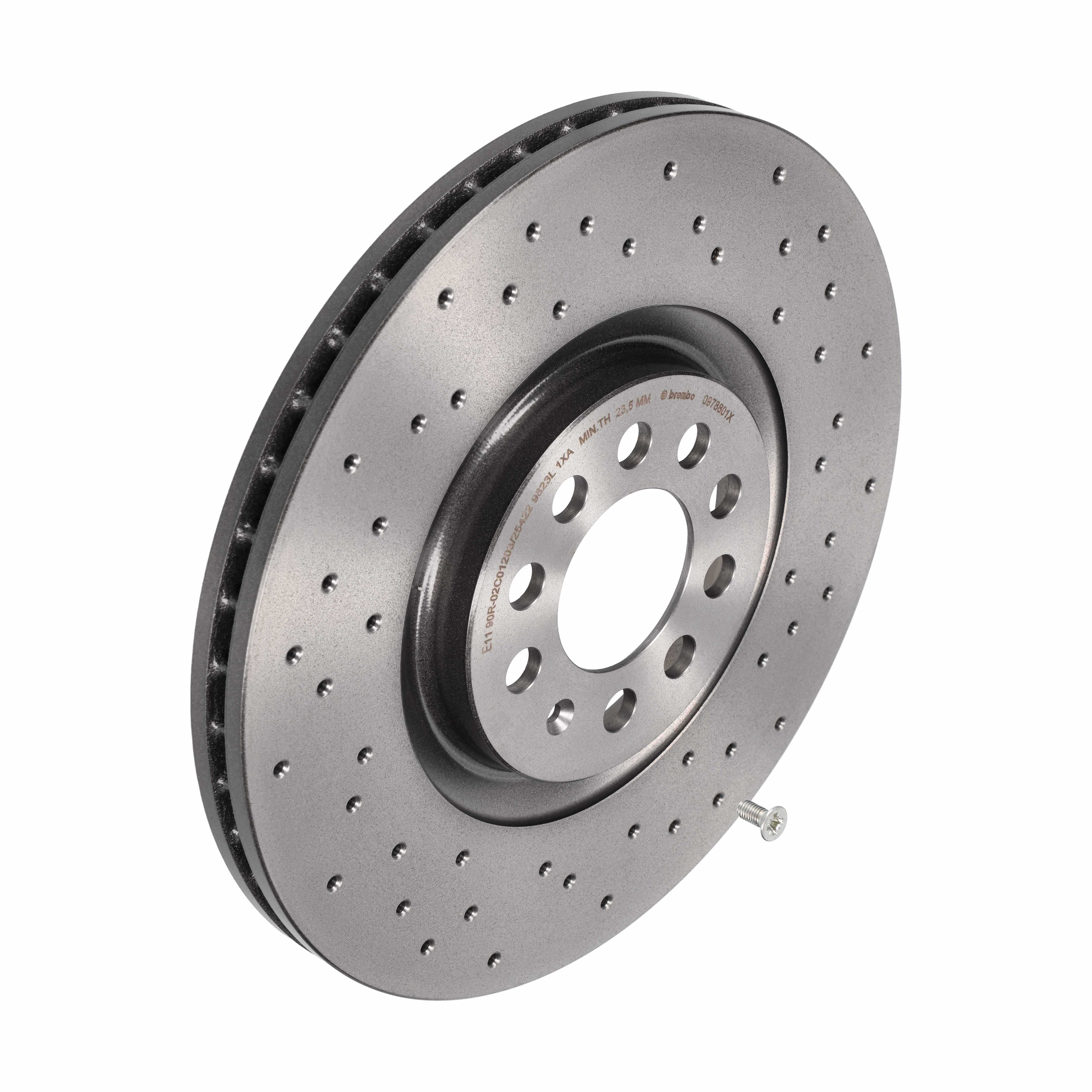 BREMBO Bremseskive 0978801x 312mm 25mm for VW (FAW) VW