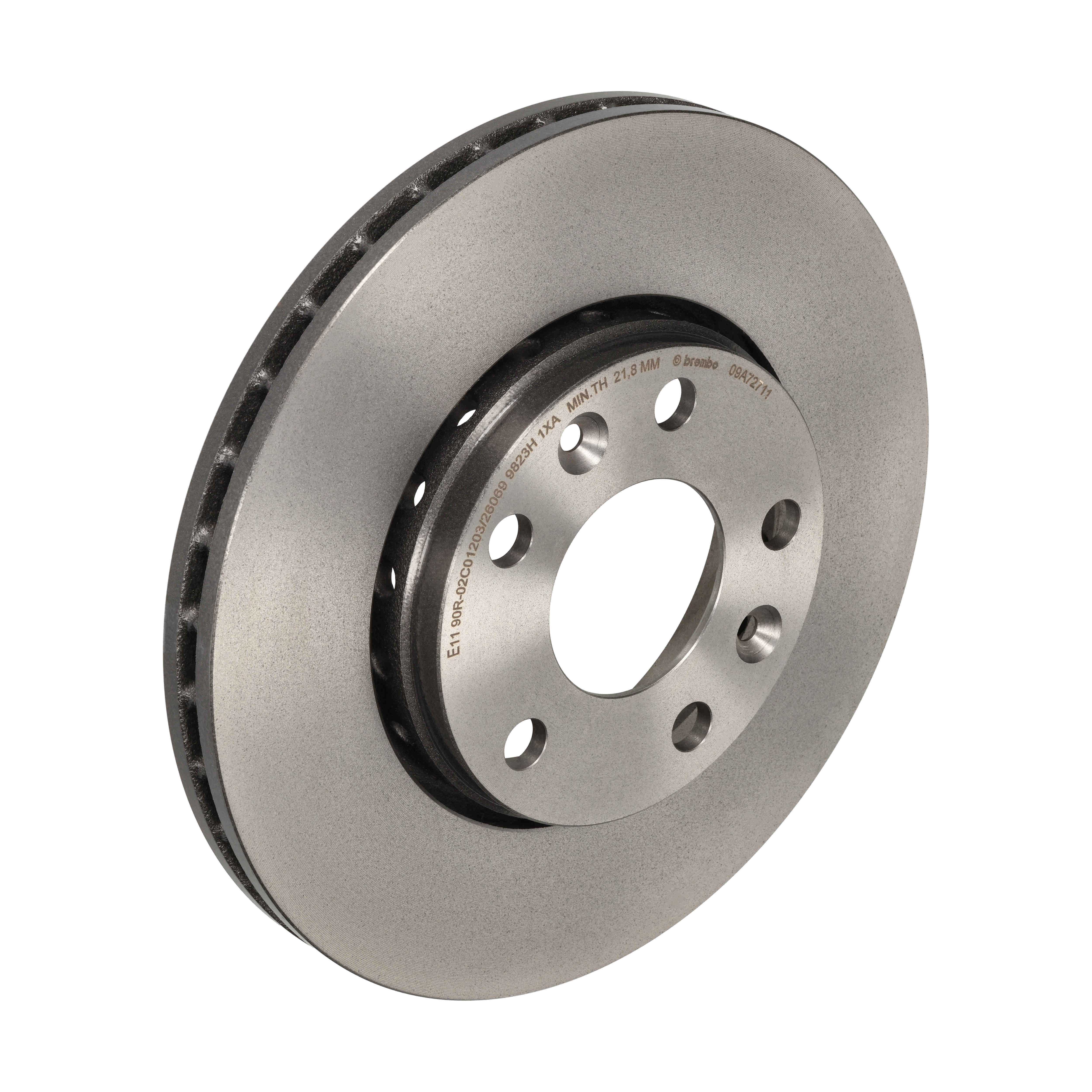 BREMBO Bremseskive 09a72711 280mm 24mm for NISSAN DACIA RENAULT
