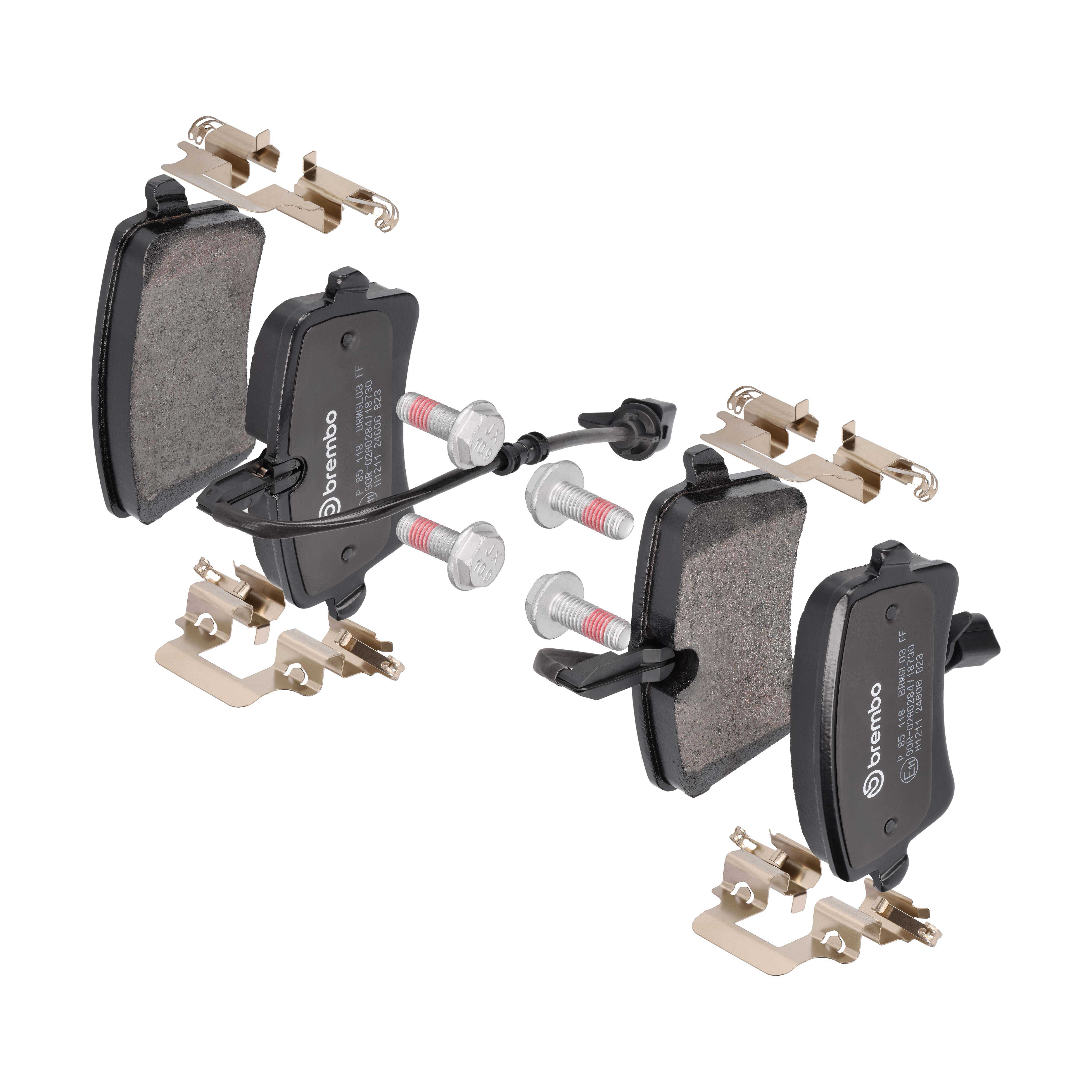 BREMBO Bremseklodser p85118 for AUDI VW AUDI (FAW)