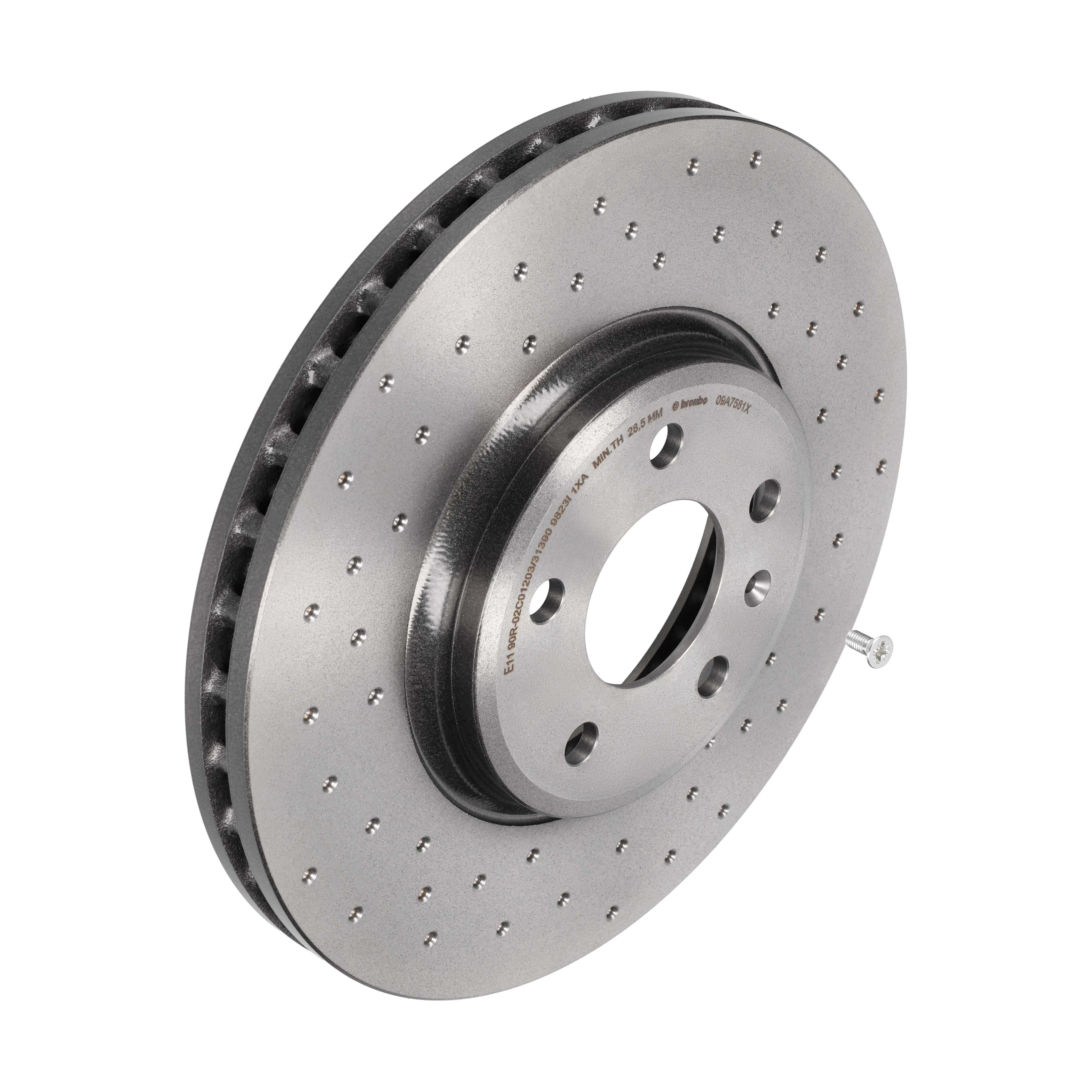 BREMBO Bremseskive 09a7581x 320mm 30mm for AUDI (FAW)