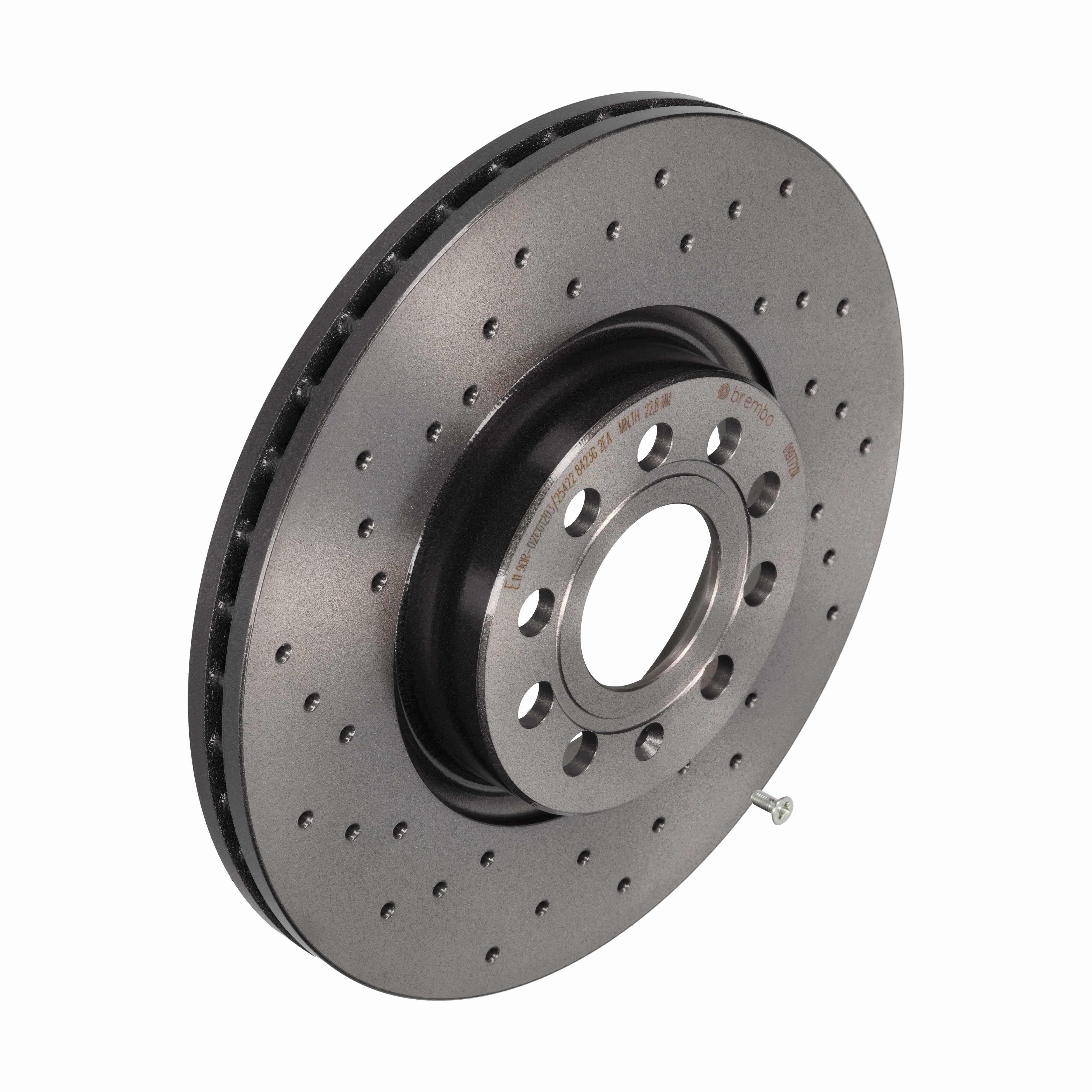 BREMBO Bremseskive 0997721x 312mm 25mm for VW CUPRA SKODA (SVW) VW (FAW)