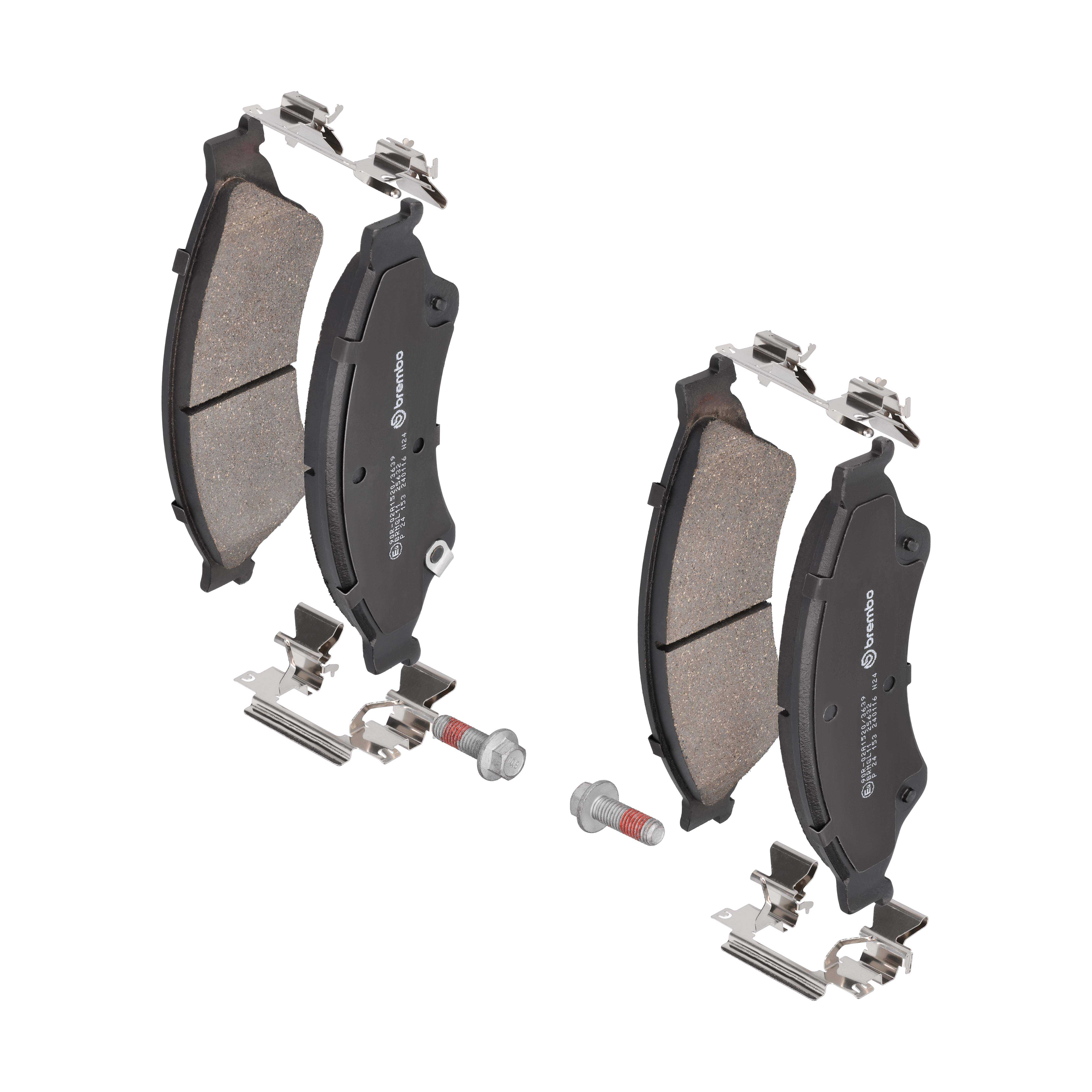 BREMBO Bremseklodser p24153 for FORD FORD USA FORD AUSTRALIA MAZDA VW FORD ASIA & OCEANIA