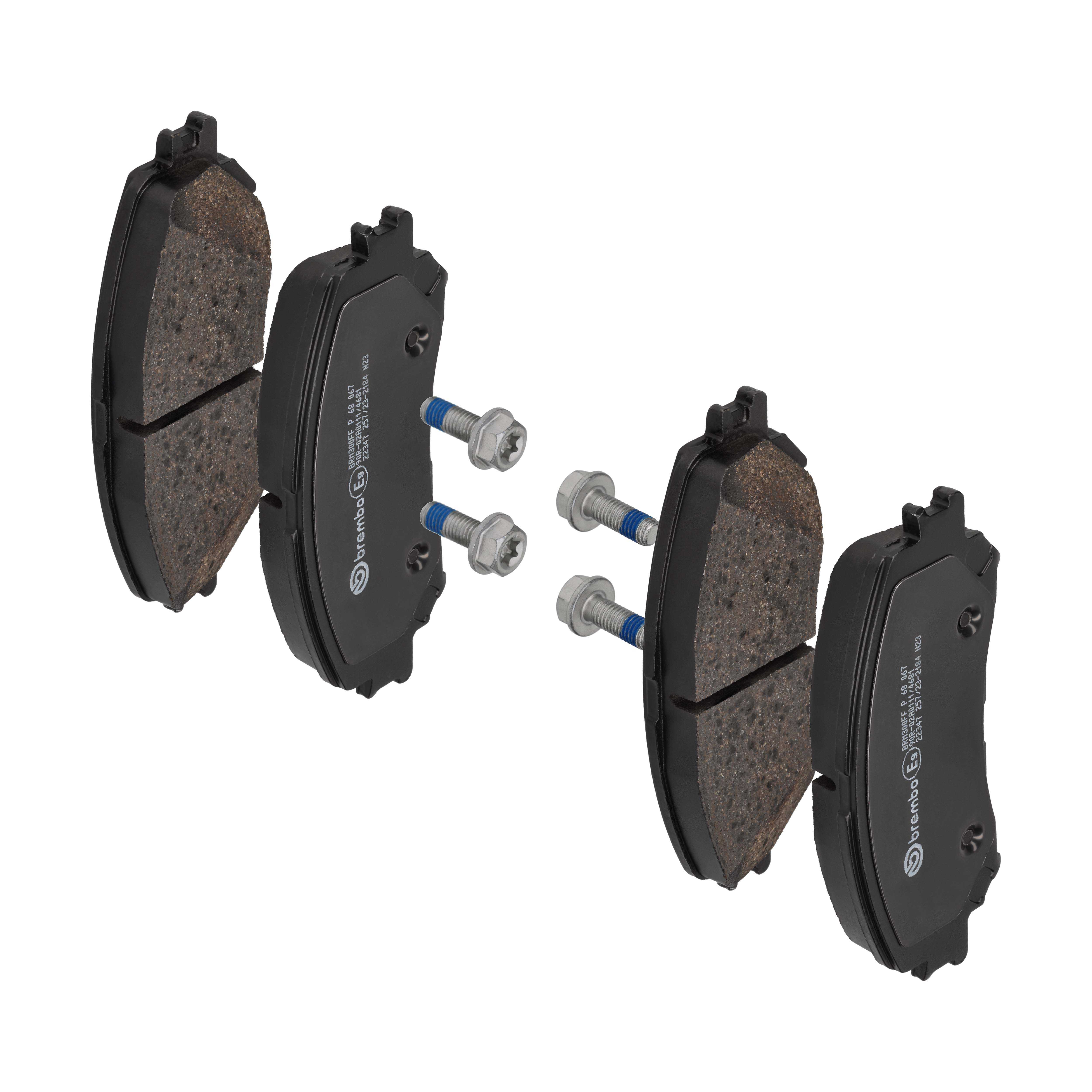 BREMBO Bremseklodser p68067 for RENAULT