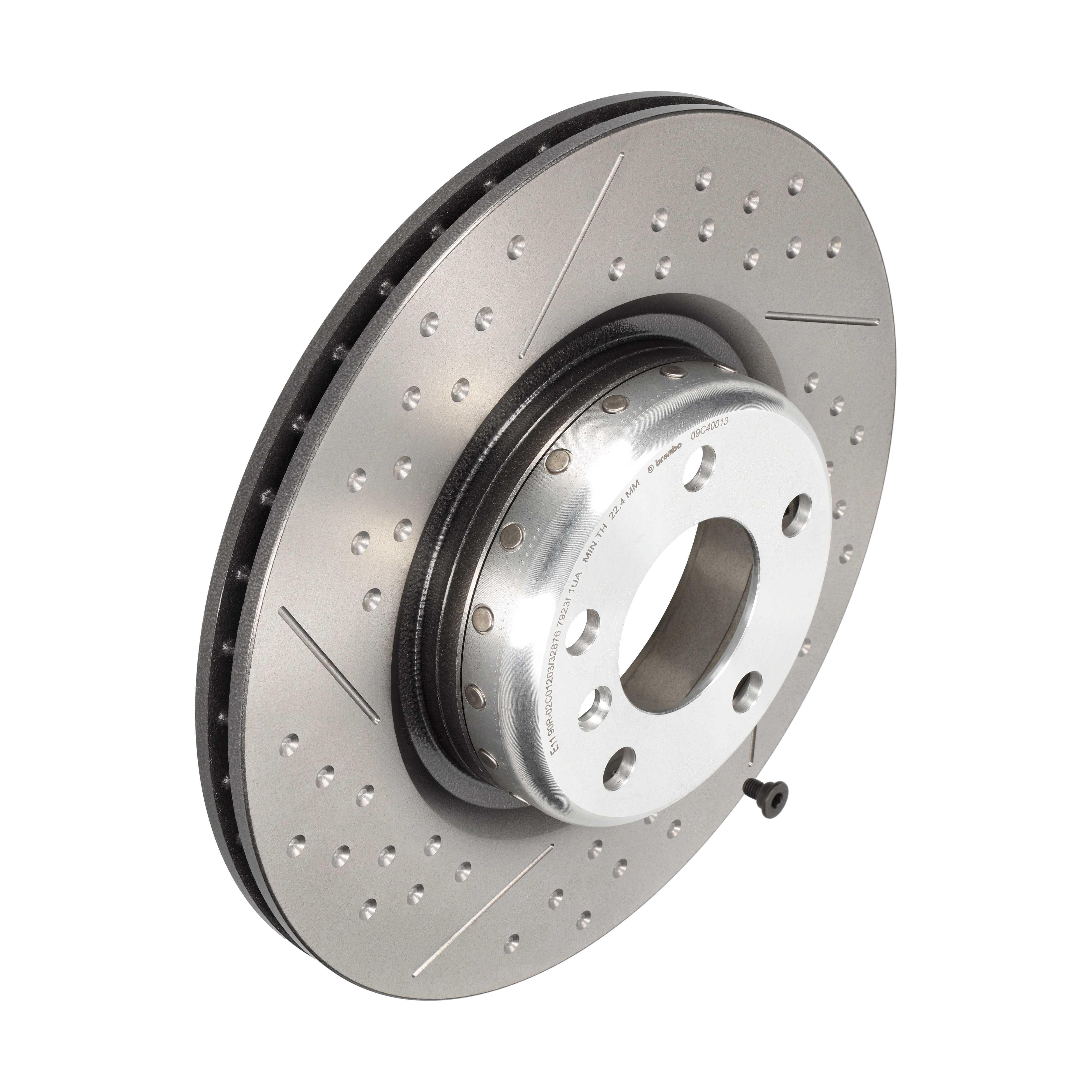 BREMBO Bremseskive 09.C400.13 345mm 24mm for BMW