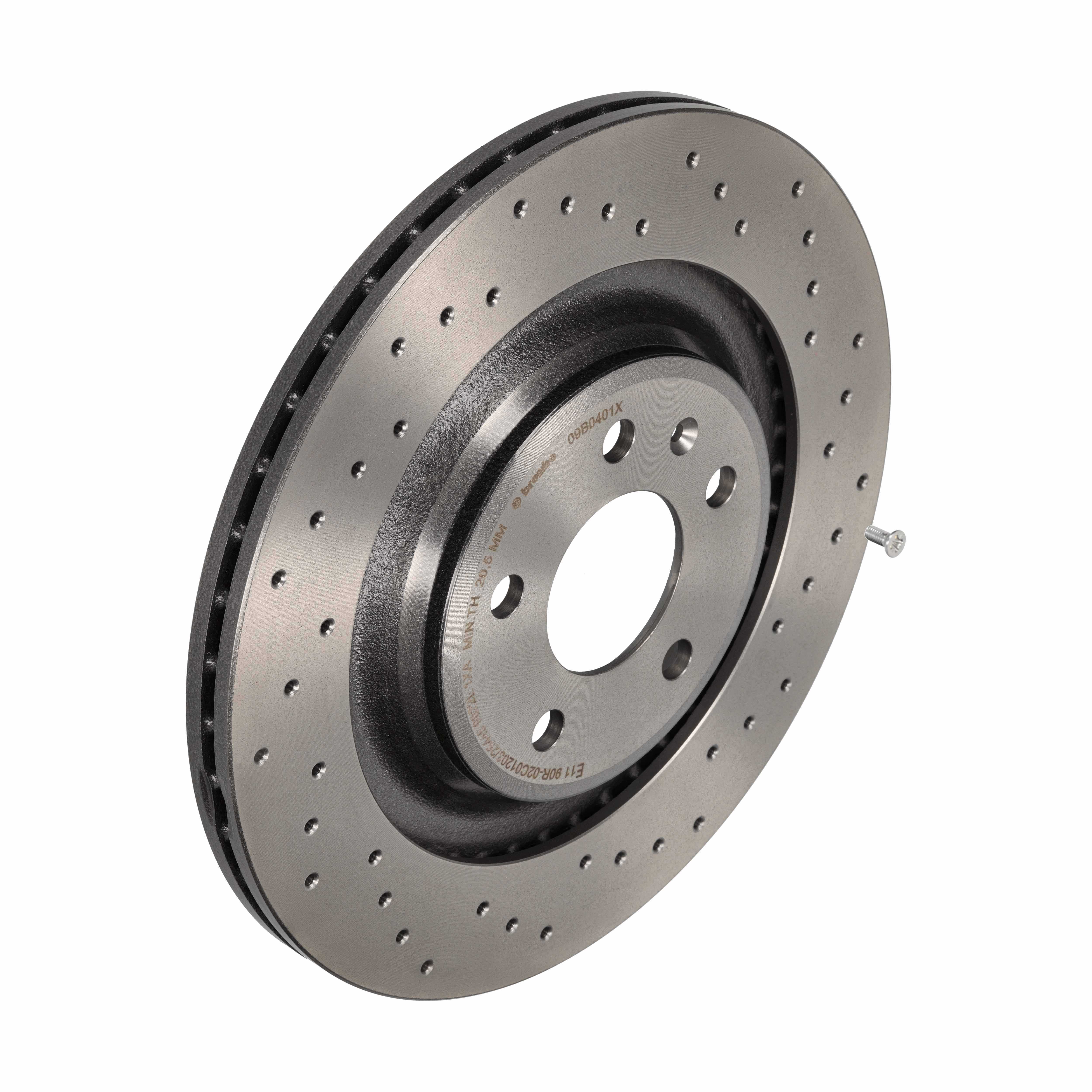BREMBO Bremseskive 09b0401x 330mm 22mm for AUDI