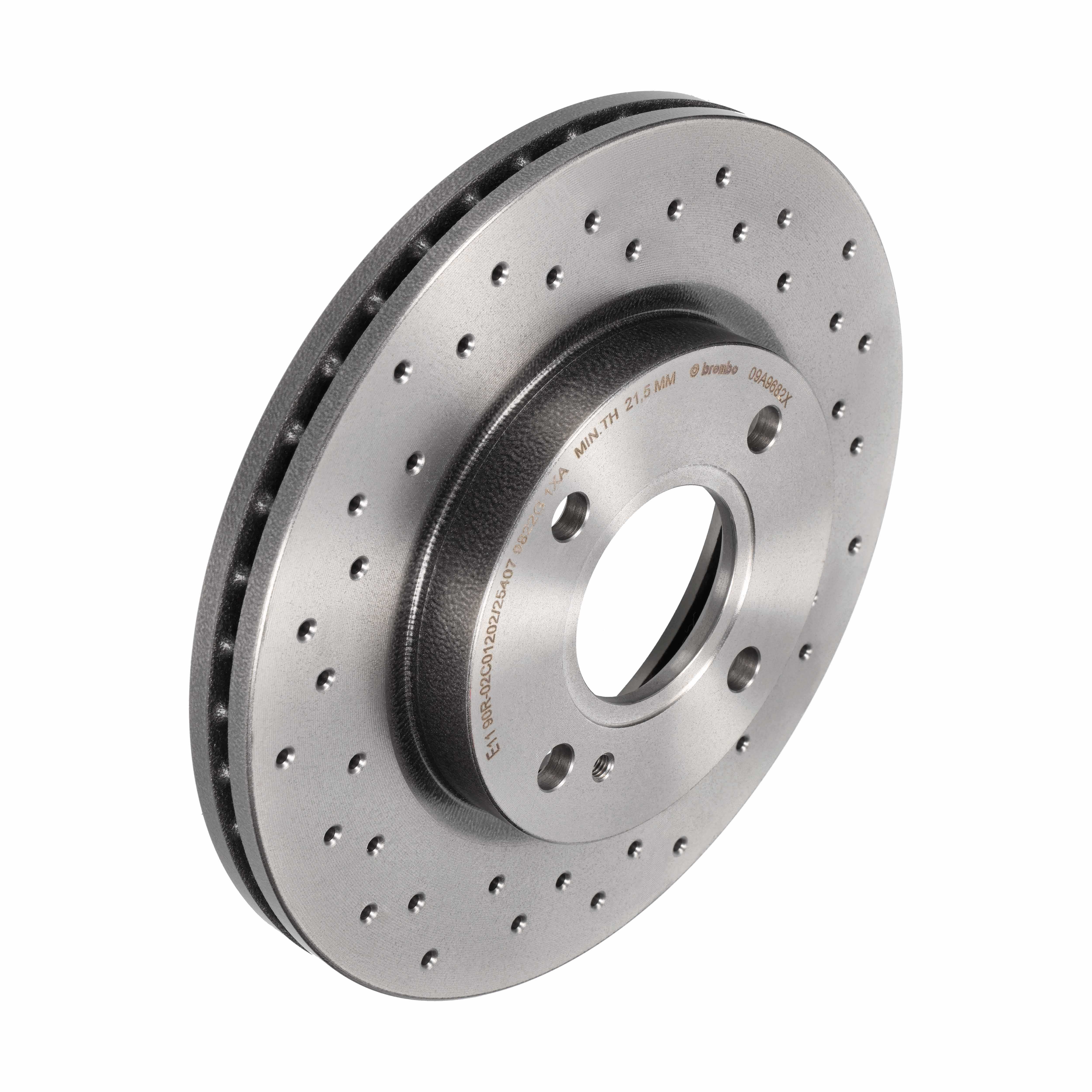BREMBO Bremseskive 09a9682x 258mm 23mm for FORD ASIA & OCEANIA FORD FORD USA