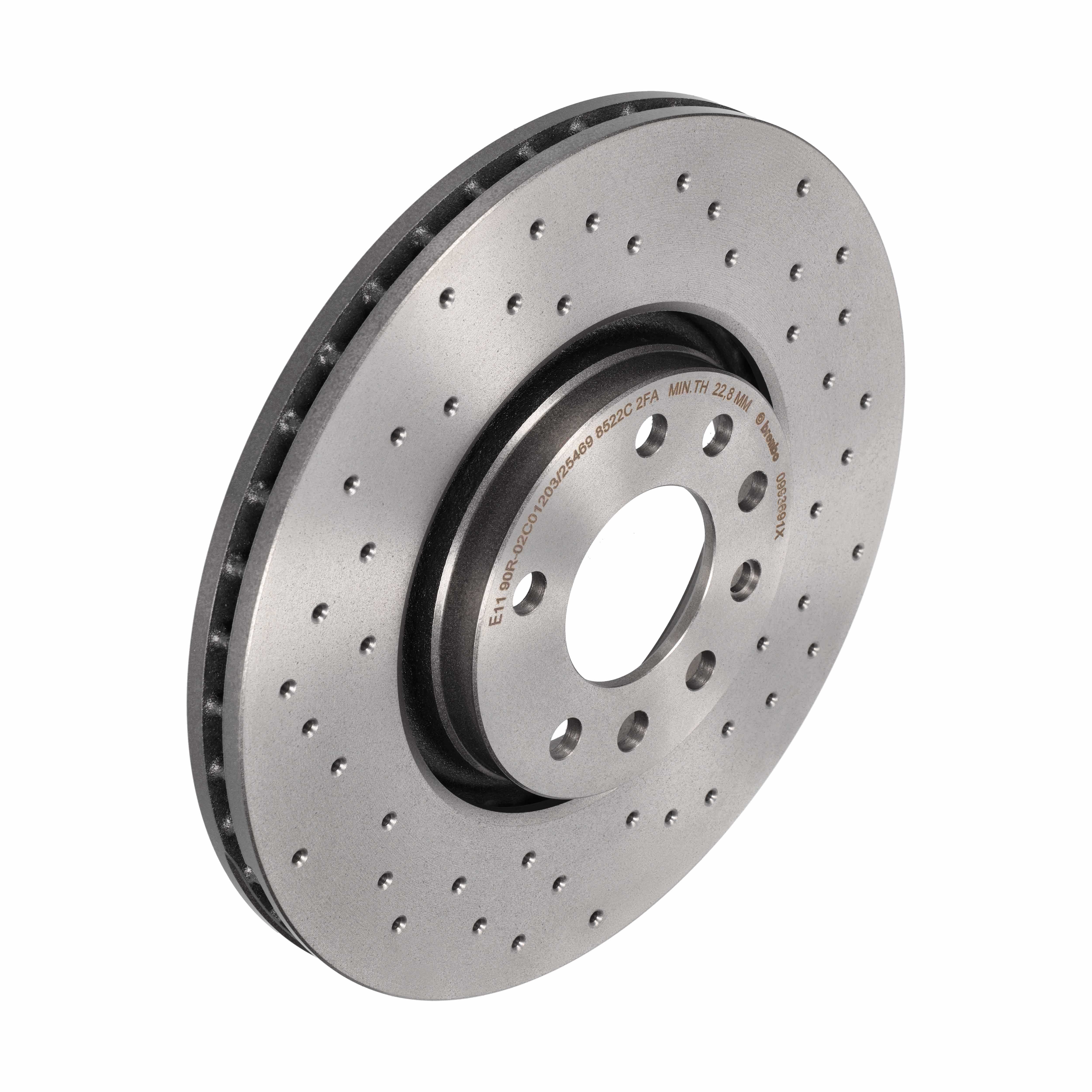 BREMBO Bremseskive 0993691x 308mm 25mm for OPEL SAAB BAIC BJEV VAUXHALL
