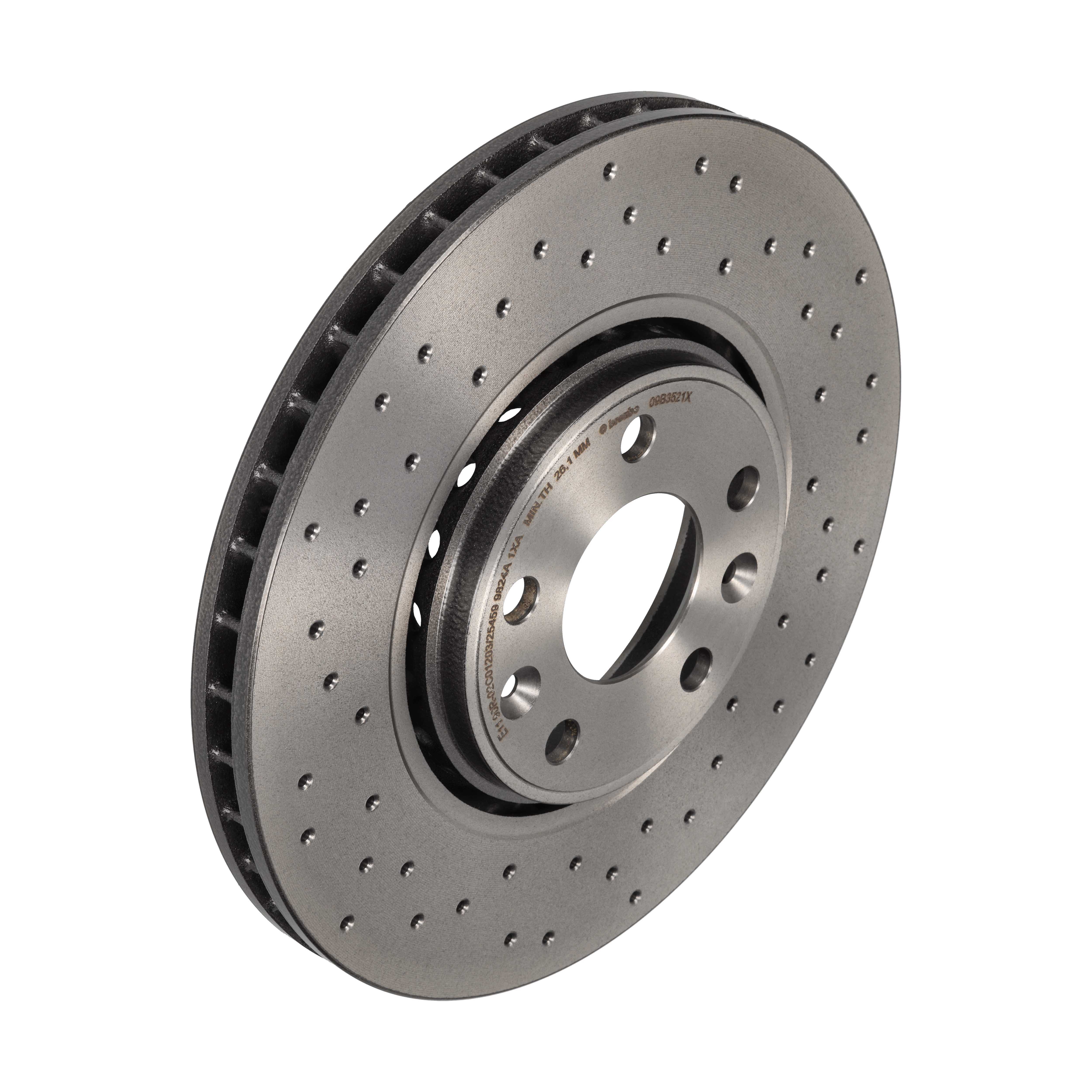 BREMBO Bremseskive 09b3521x 320mm 28mm for RENAULT