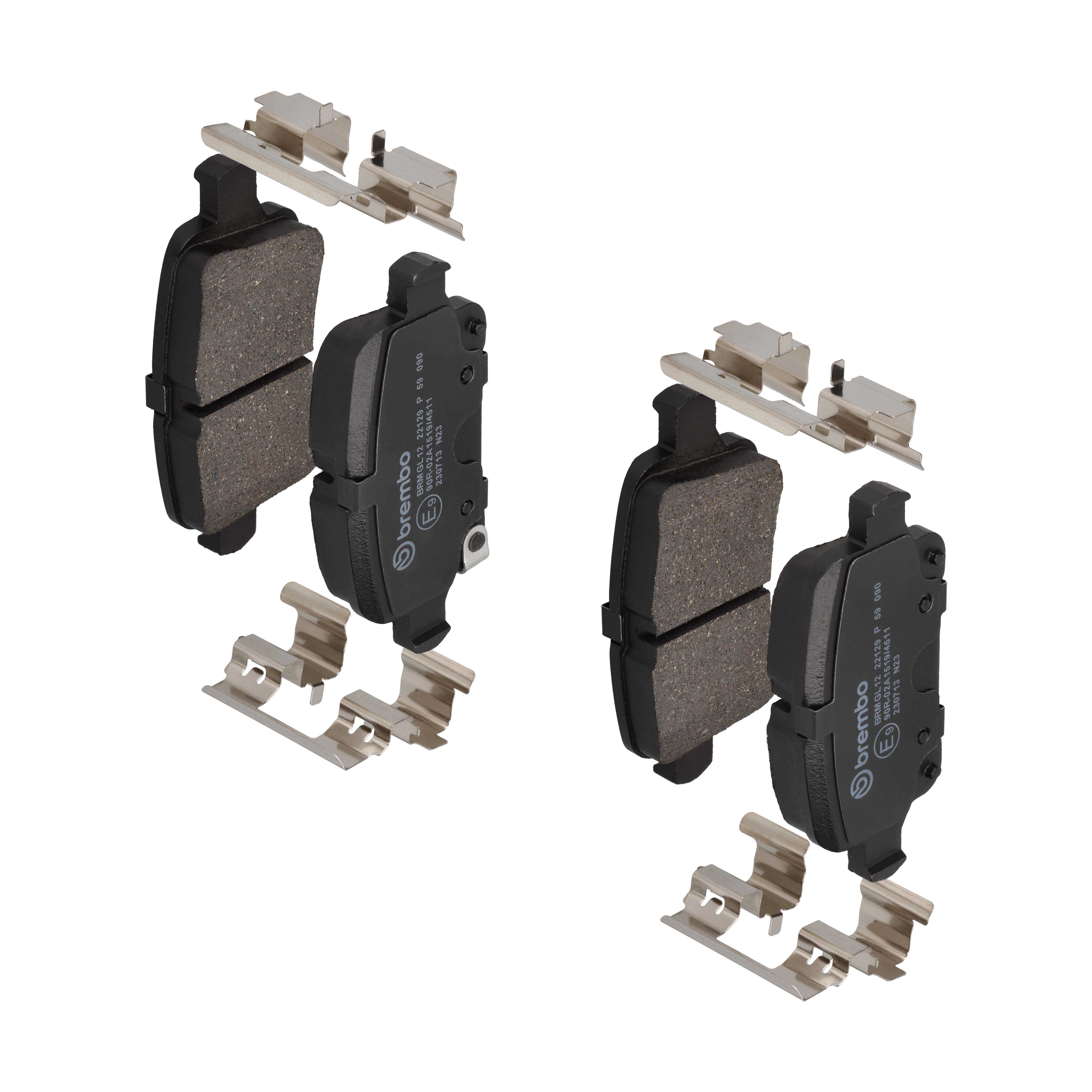 BREMBO Bremseklodser p59090 for CHEVROLET (SGM) BUICK (SGM) OPEL CADILLAC VAUXHALL